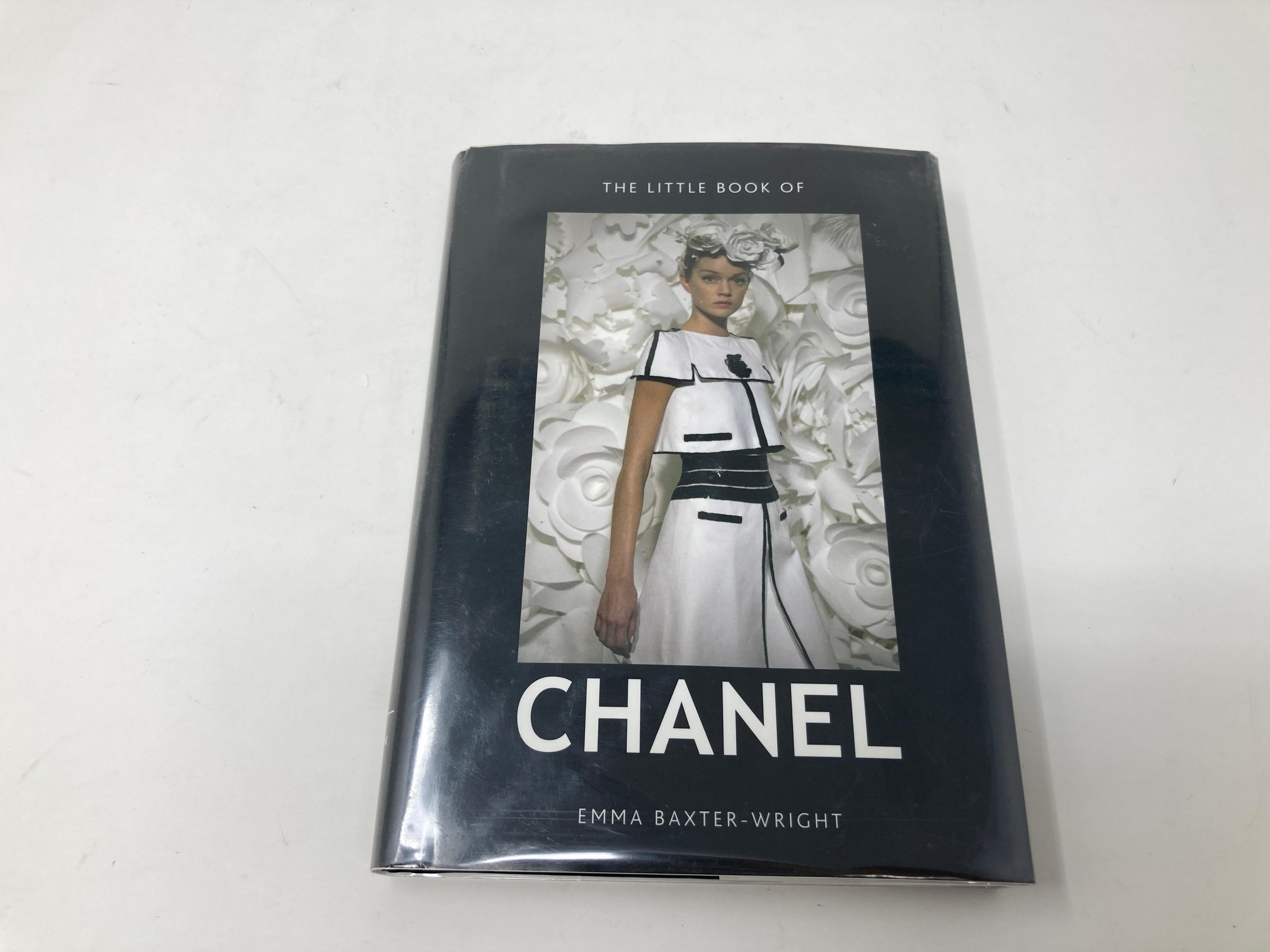Little Book of Chanel by Lagerfeld: The Story of the Iconic Fashion Designer, Hardcover Book by Emma Baxter-Wright.
Small fashion book: 7 x 5 inches.

Elegant and stunningly illustrated, this monograph chronicles the life of one of history's most