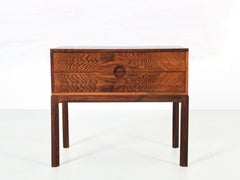 Little chest of drawers or nightstand in rosewood by Kai Kristiansen