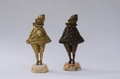 Little Clown Bronze Sculpture by Demetre Chiparus, Art Deco, 1920