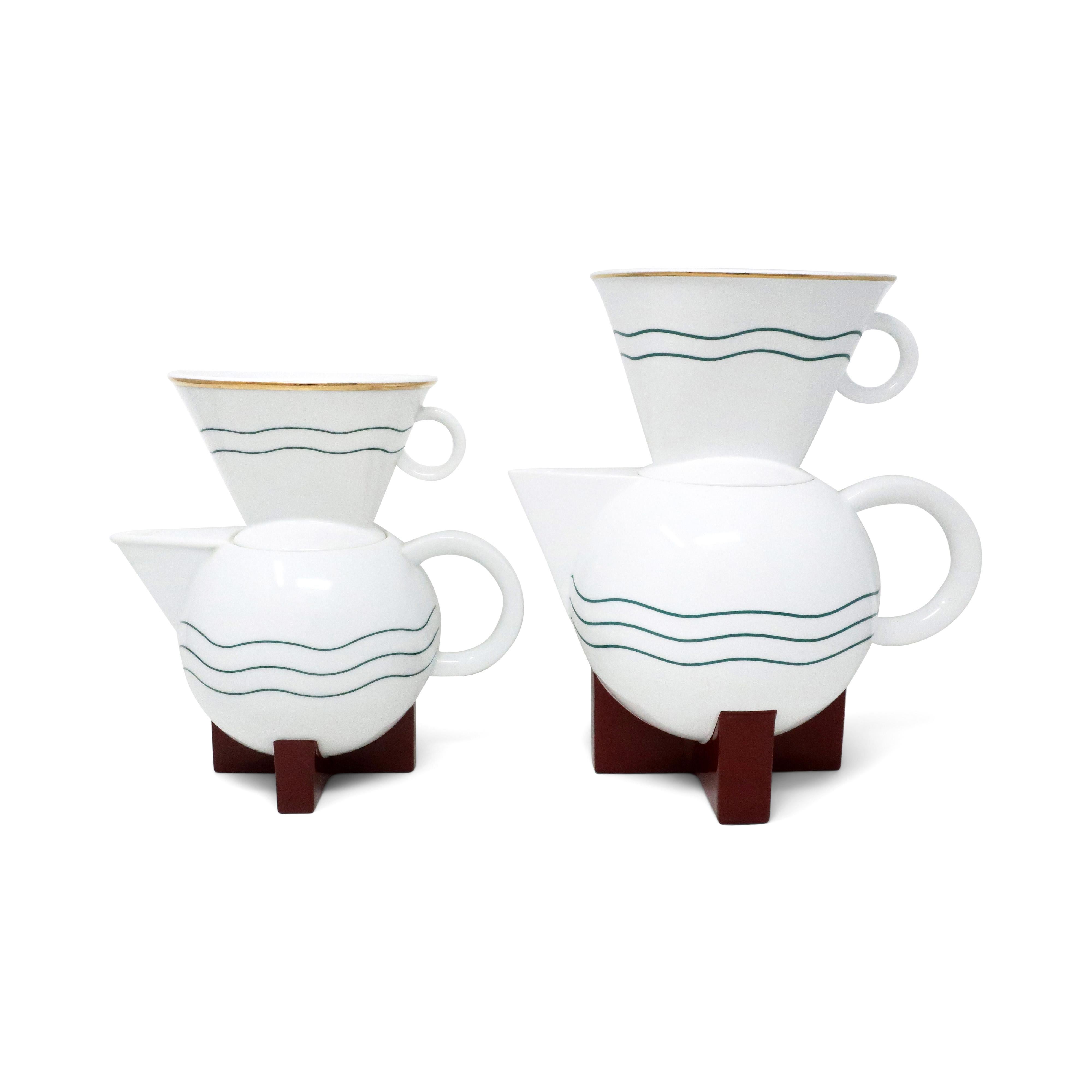 Little Dripper Ceramic Coffee Pot by Michael Graves for Swid Powell 3