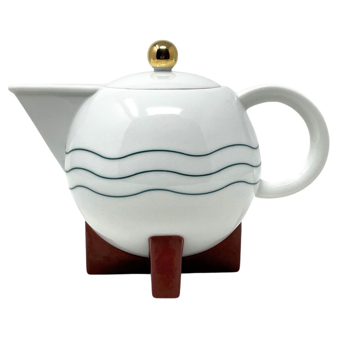 Little Dripper Ceramic Coffee Pot by Michael Graves for Swid Powell For Sale
