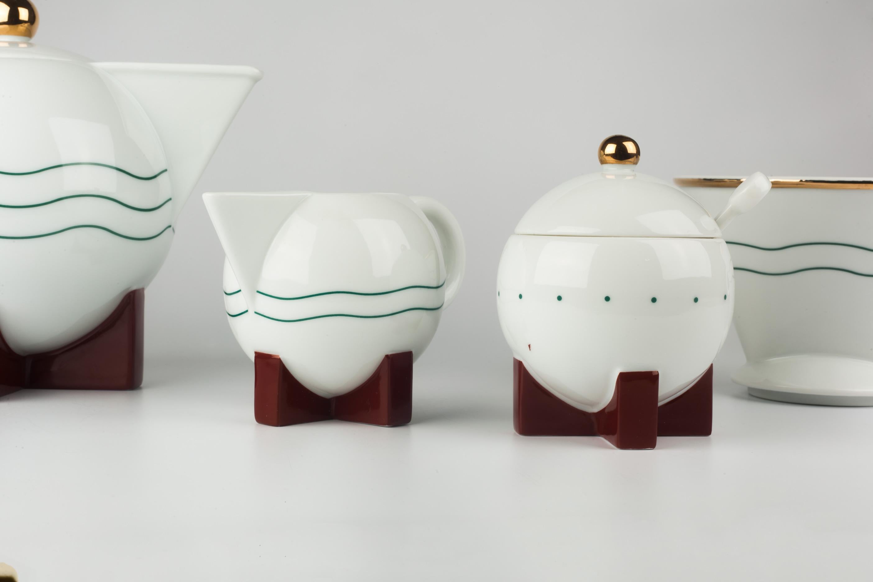 Little Dripper Coffee Set by Michael Graves for Swid Powell, USA, 1987 3
