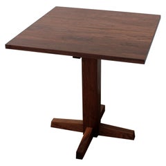 Little Dume Pedestal Table in Walnut