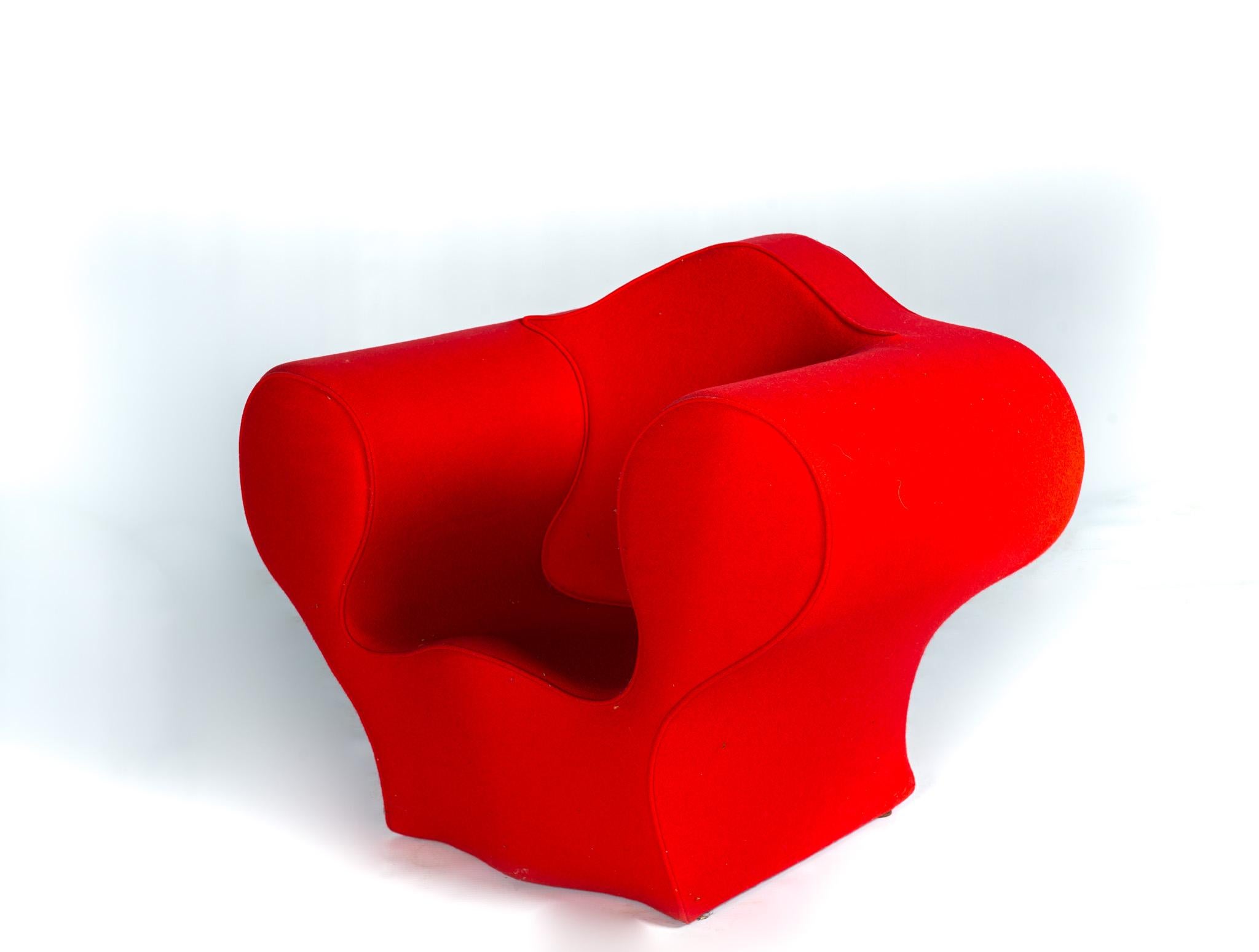 Italian Little Easy Chair by Ron Arad for Moroso, 1989 For Sale