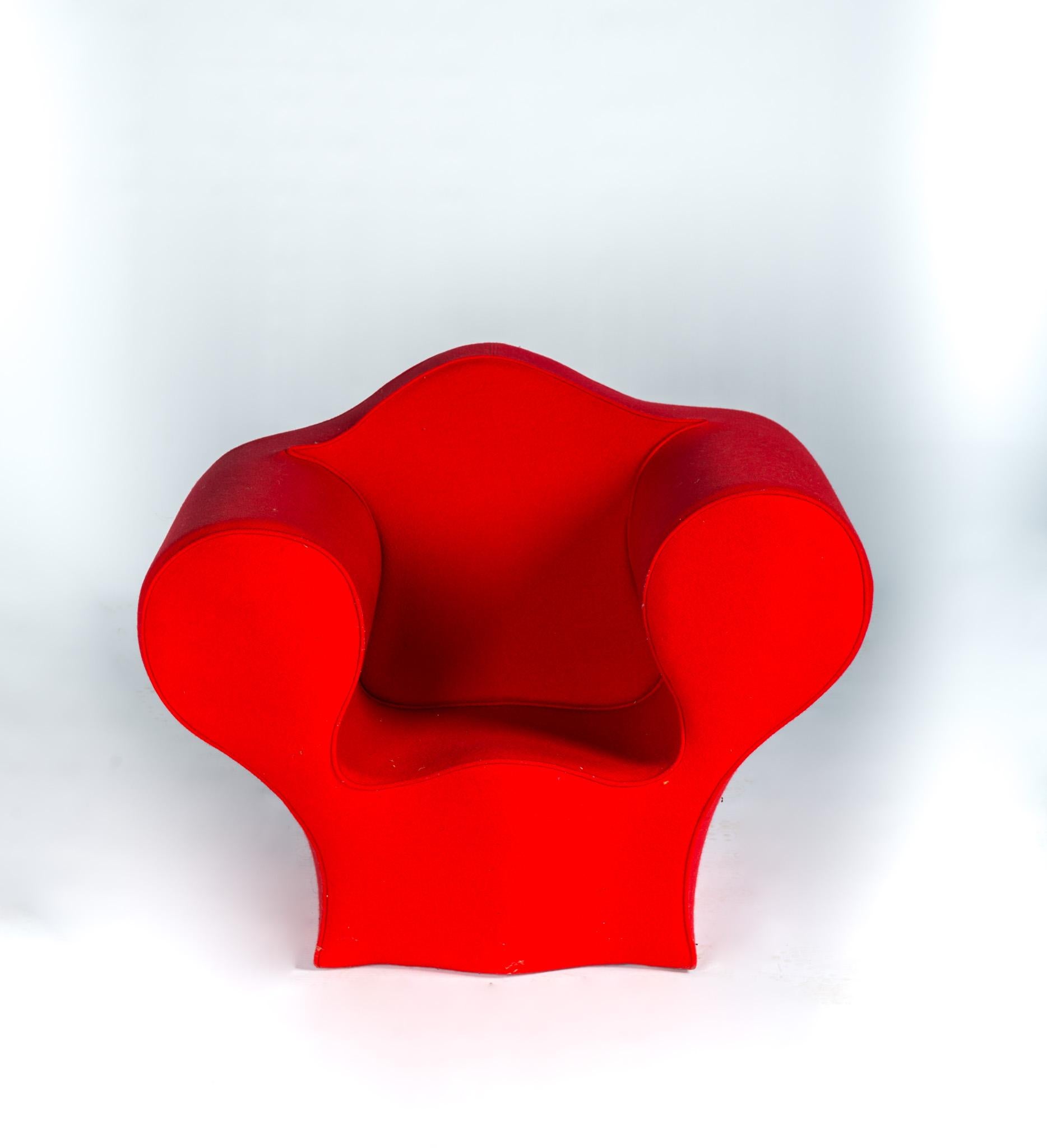Little Easy Chair by Ron Arad for Moroso, 1989 In Good Condition For Sale In SAINT-SEVER, FR