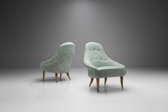 "Little Eva" Easy Chairs by Kerstin Hörlin-Holmquist, Sweden, 1950s