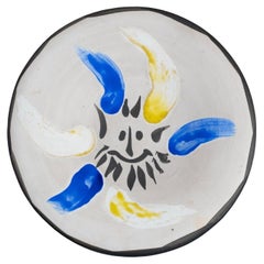 "Little Face no. 12" decorative plate by Picasso Madoura