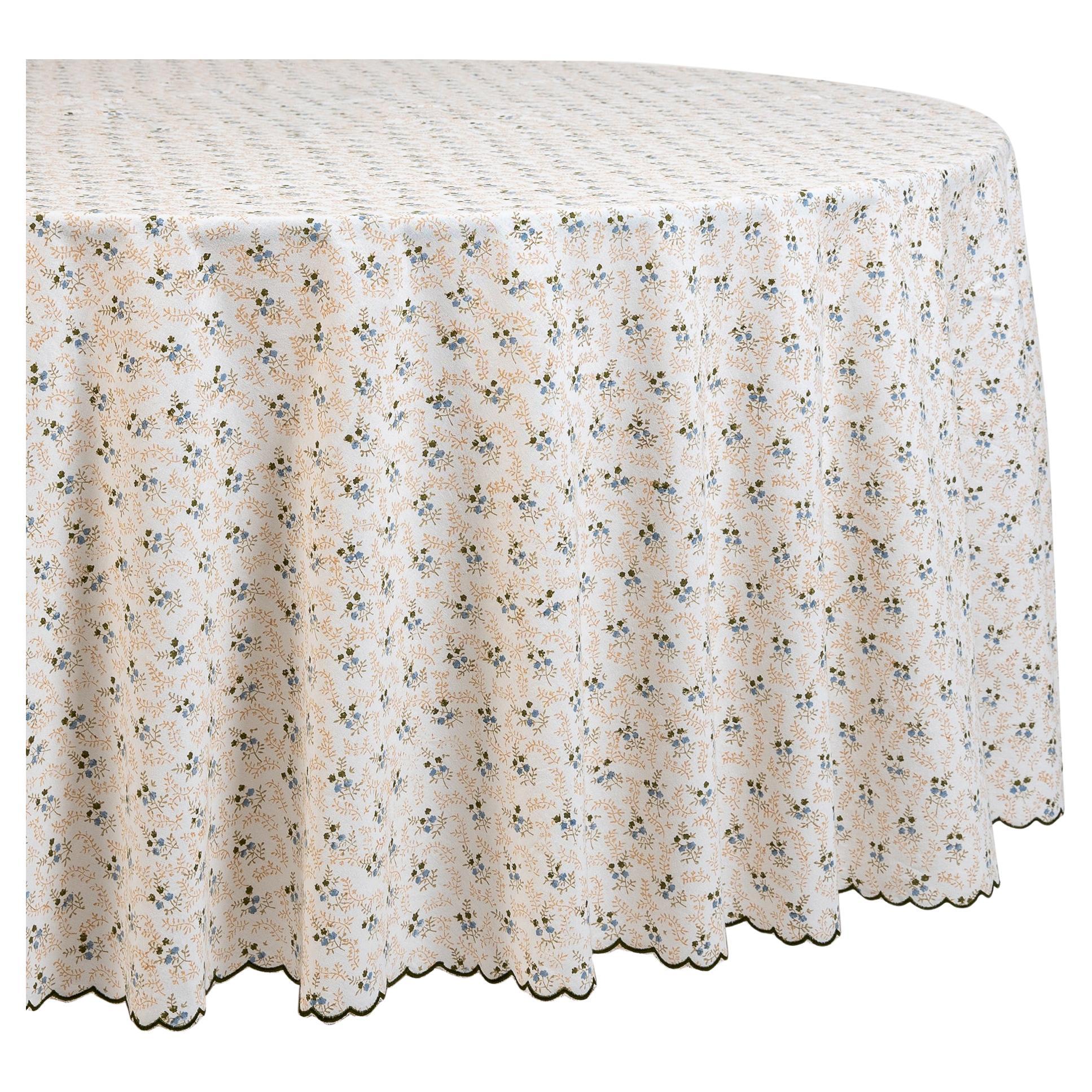 Little Flower Tablecloth - Round