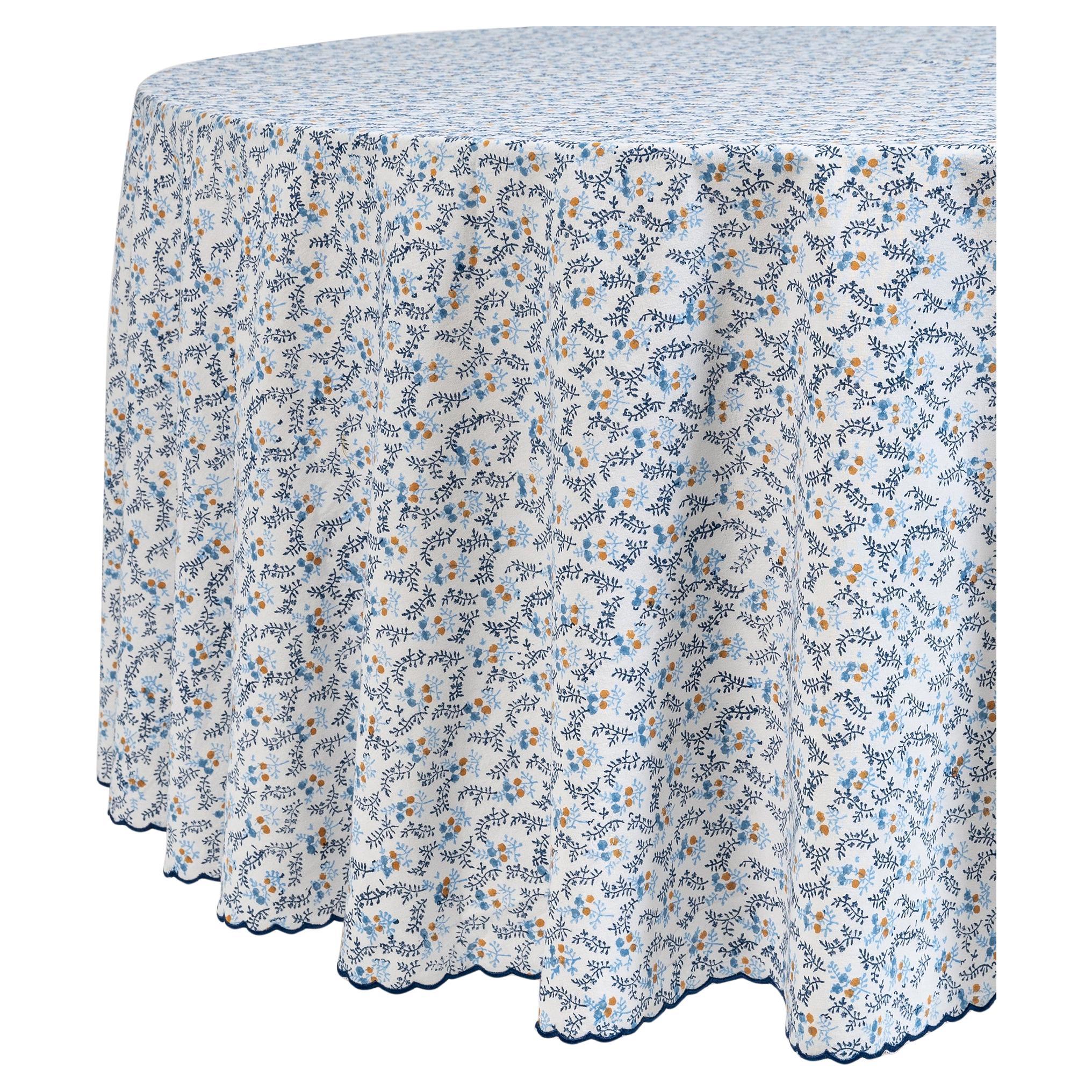 Little Flower Tablecloth - Round