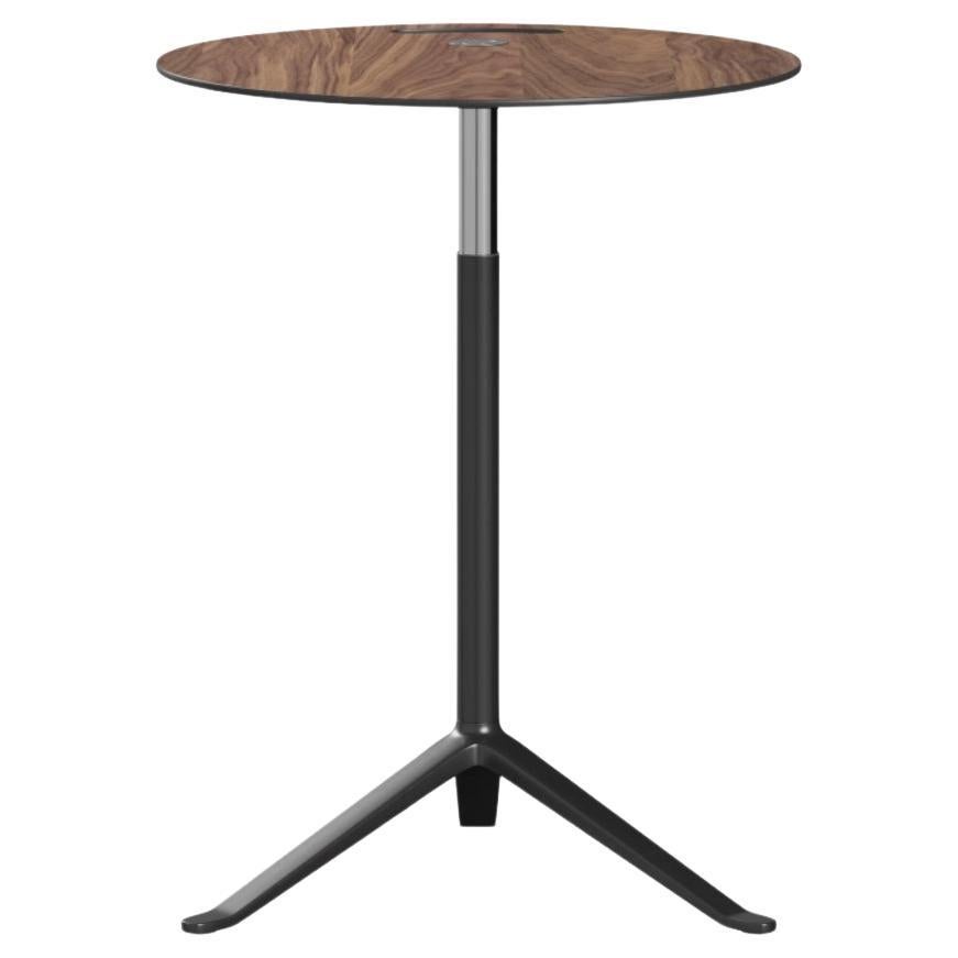 Little Friend Height Adjustable Table, Fritz Hansen, Walnut & Black, Denmark.

Little Friend by Kasper Salto is a flexible, multifunctional and portable solution to the challenges of modern minimalistic working and living. It is perfect for a laptop