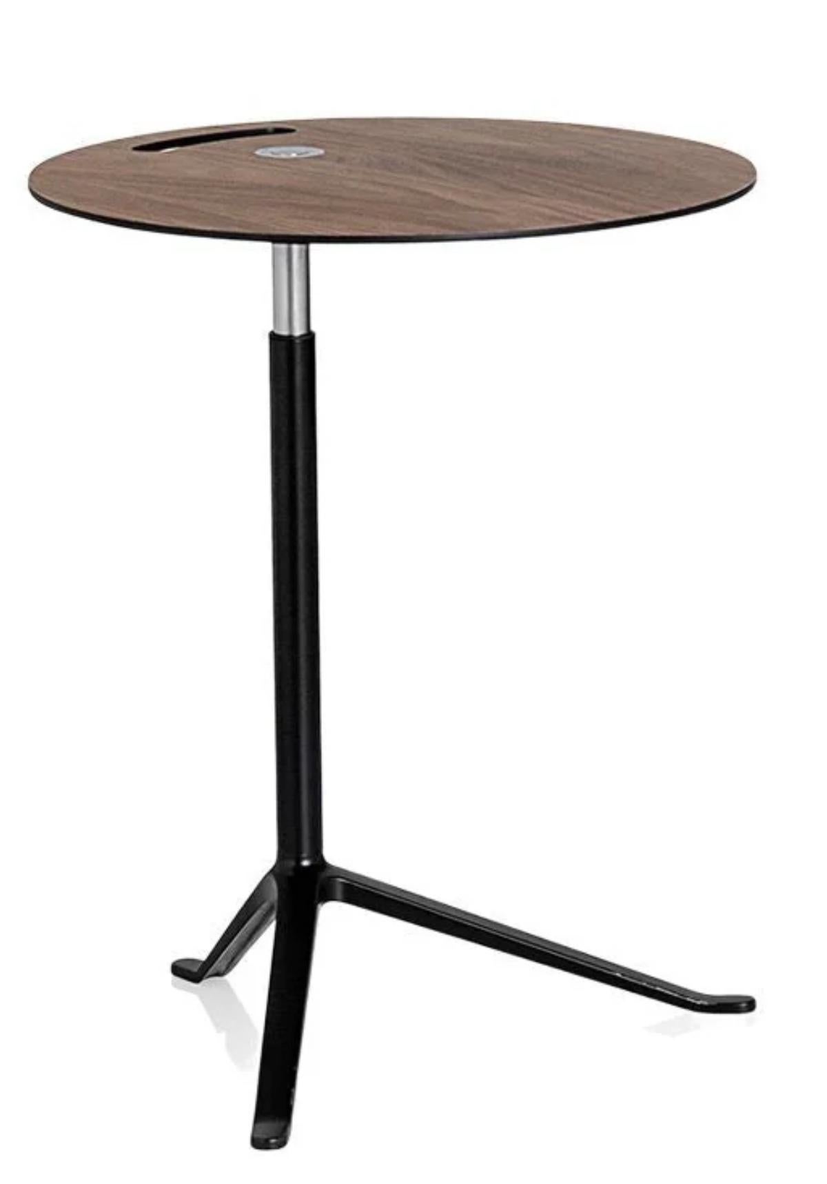 Contemporary Little Friend KS11 Height-Adjustable Table, Fritz Hansen, Walnut, Denmark. For Sale