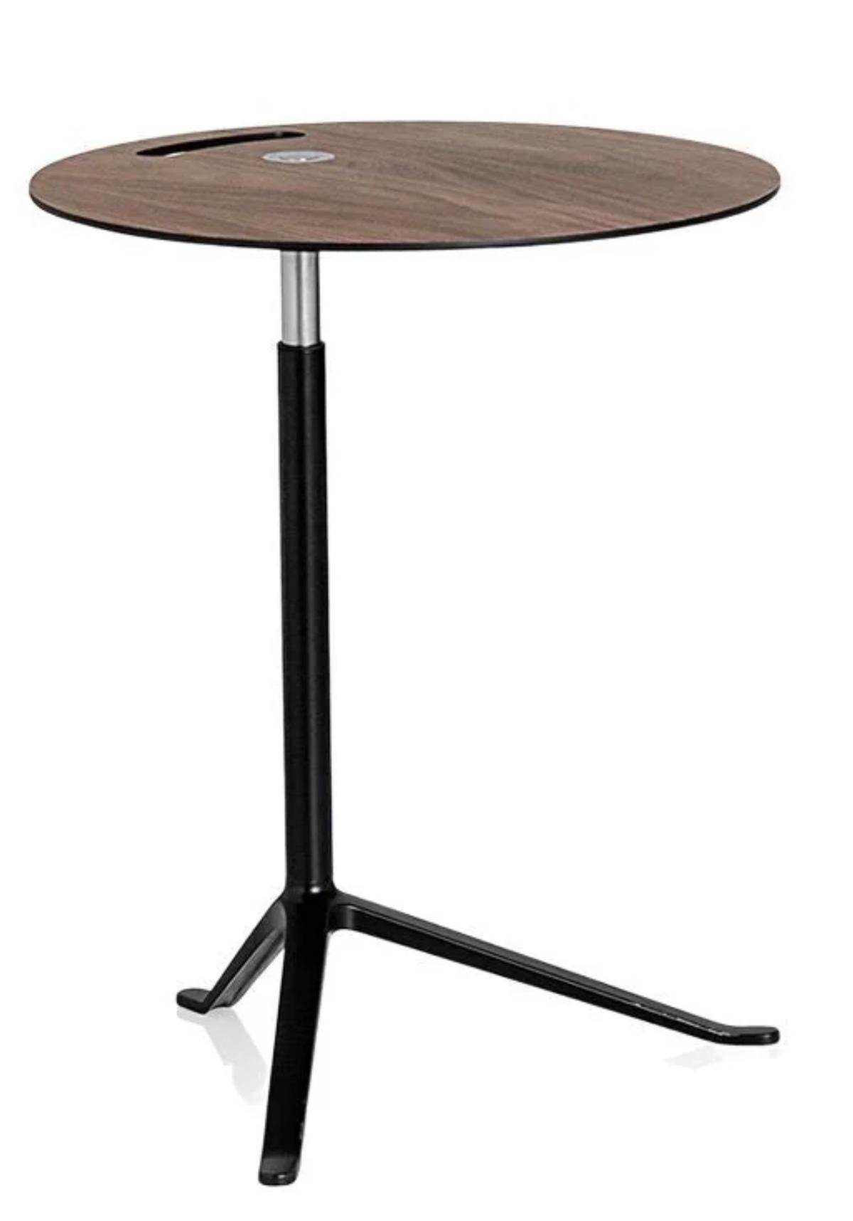 Contemporary Little Friend KS11 Height-Adjustable Table, Fritz Hansen, Walnut, Denmark.