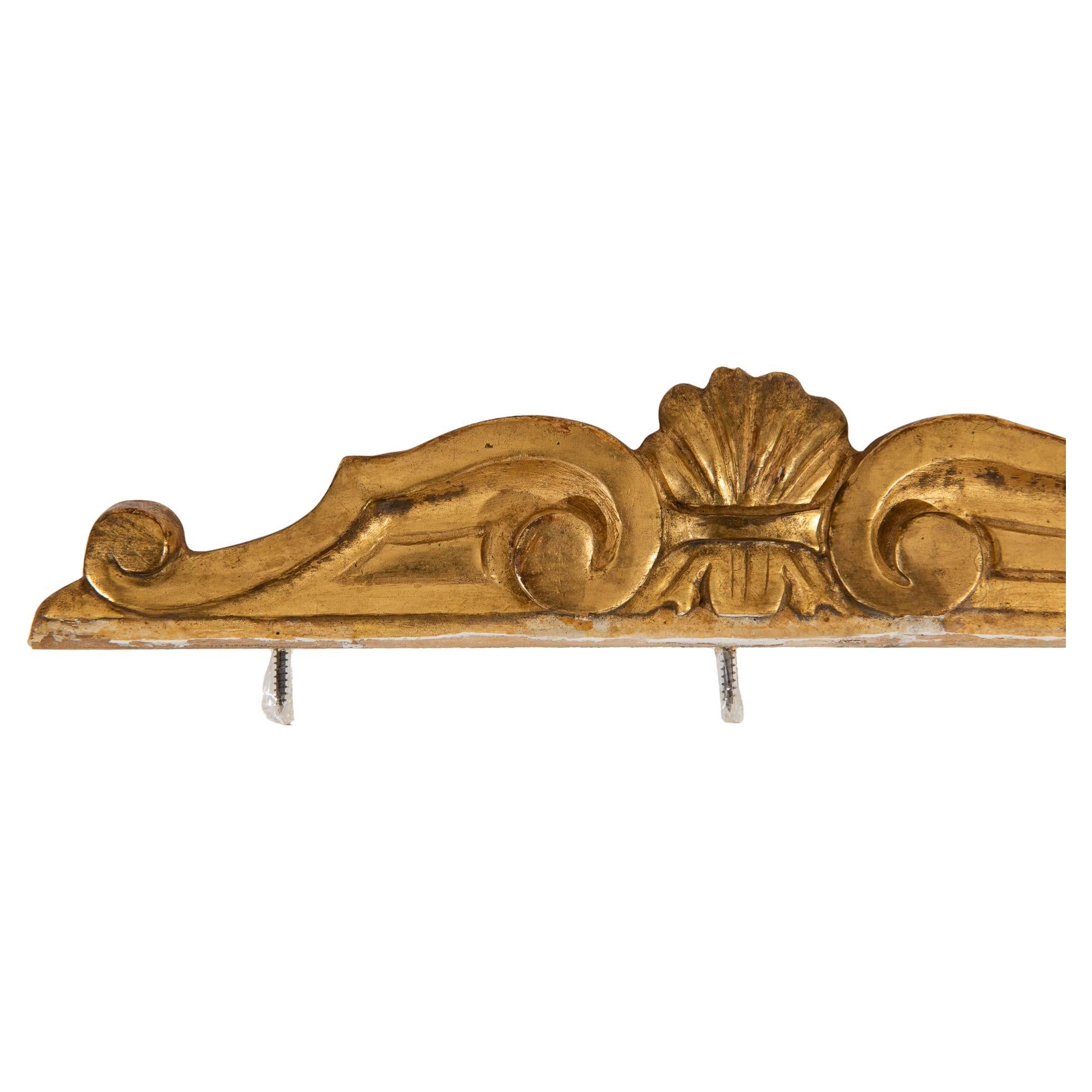 Kleine Friesen aus vergoldetem Holz (Louis XVI.) im Angebot