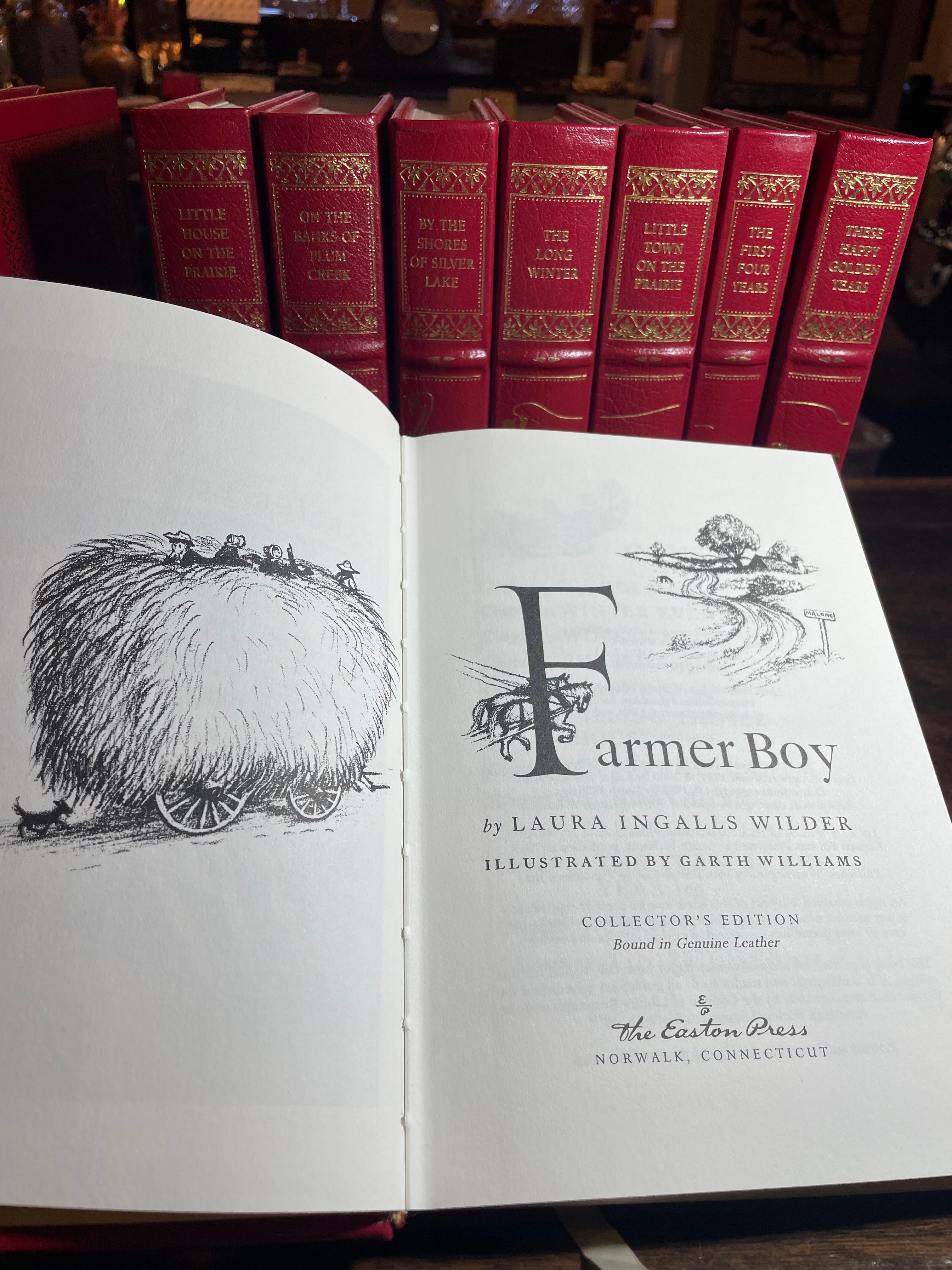 La pequeña casa de la pradera 9 volúmenes de Laura Ingalls Wilder Norteamericano en venta