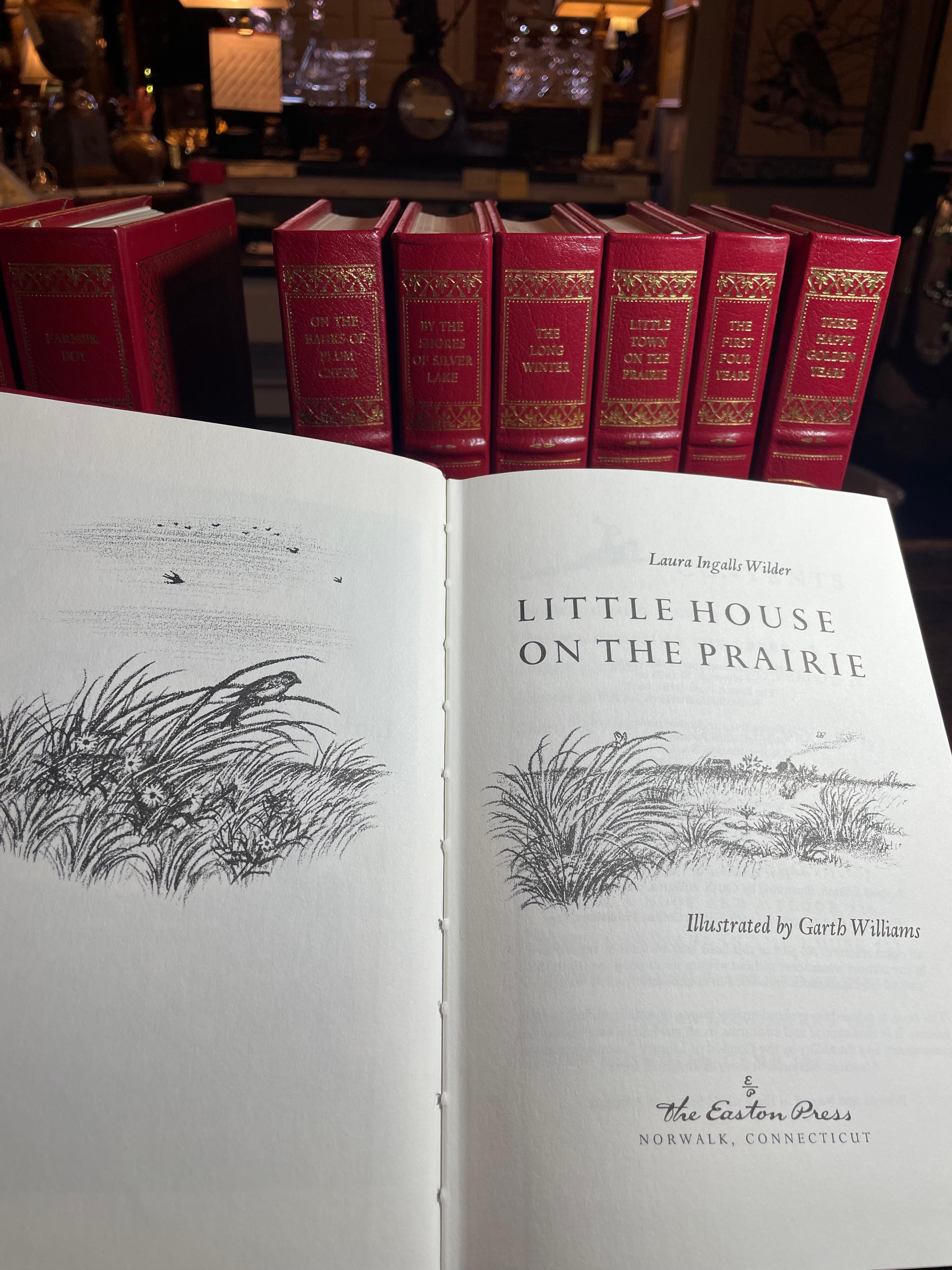 La pequeña casa de la pradera 9 volúmenes de Laura Ingalls Wilder en Bueno estado para la venta en Greer, SC