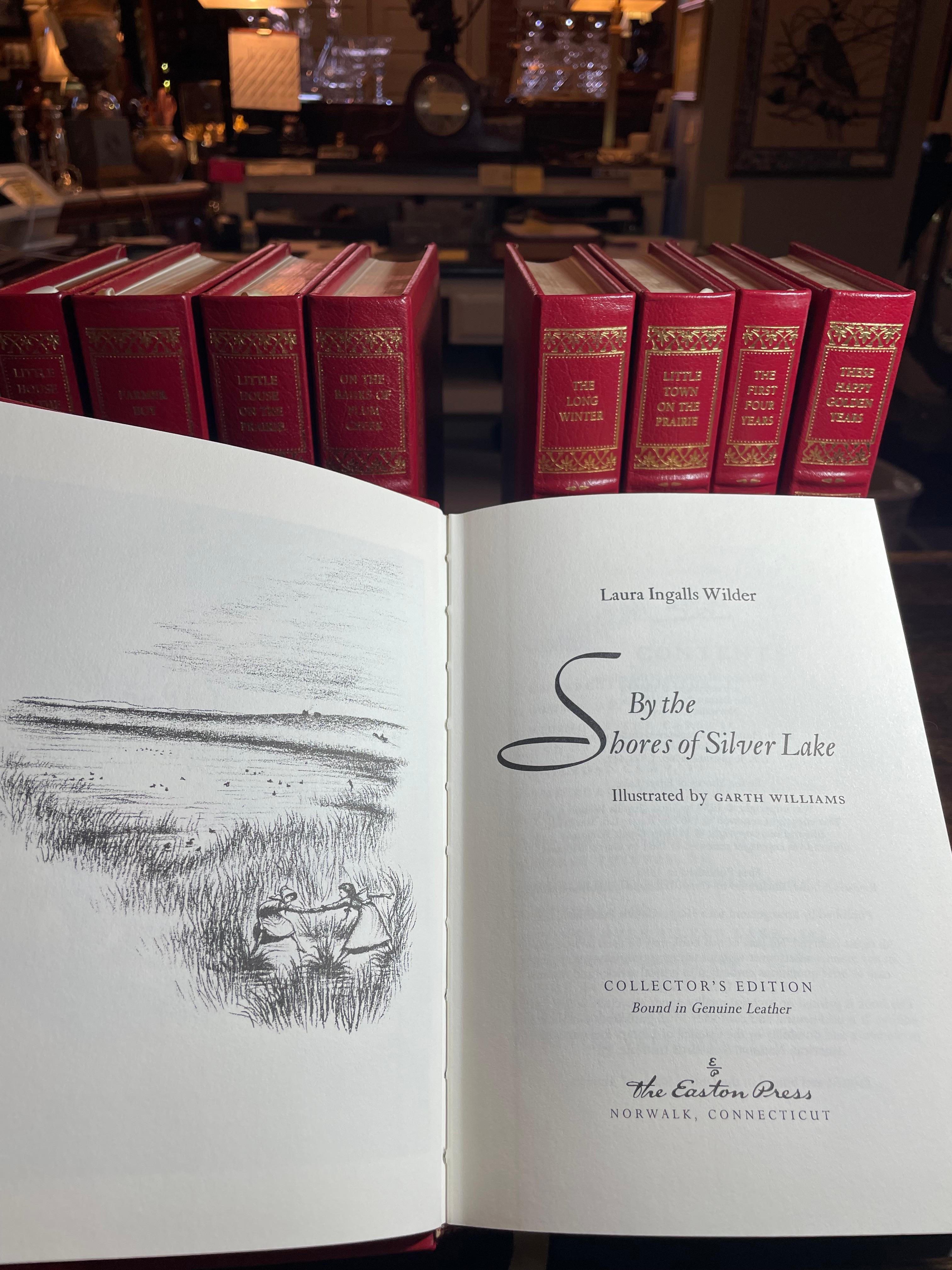 La pequeña casa de la pradera 9 volúmenes de Laura Ingalls Wilder Cuero en venta
