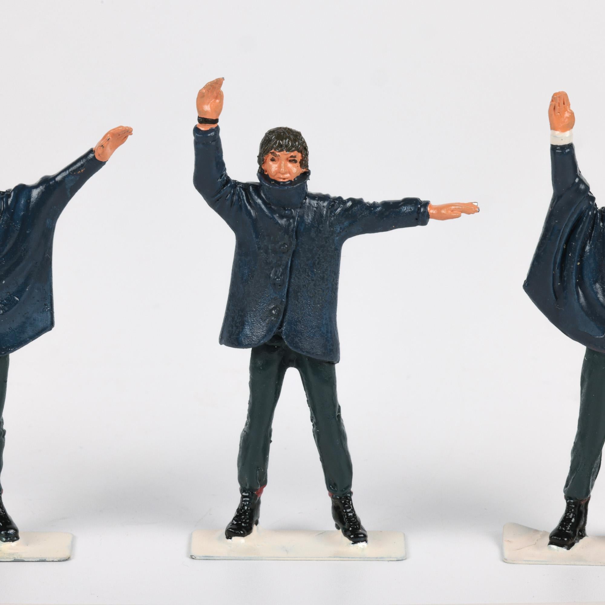 Little Lead Soldiers Beatles Help! Original Boxed Set Figures 1965 3