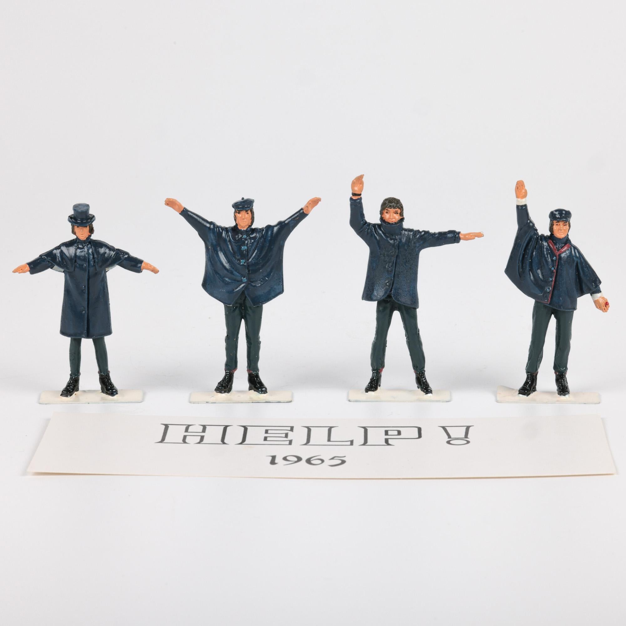 Little Lead Soldiers Beatles Help! Original Boxed Set Figures 1965 5