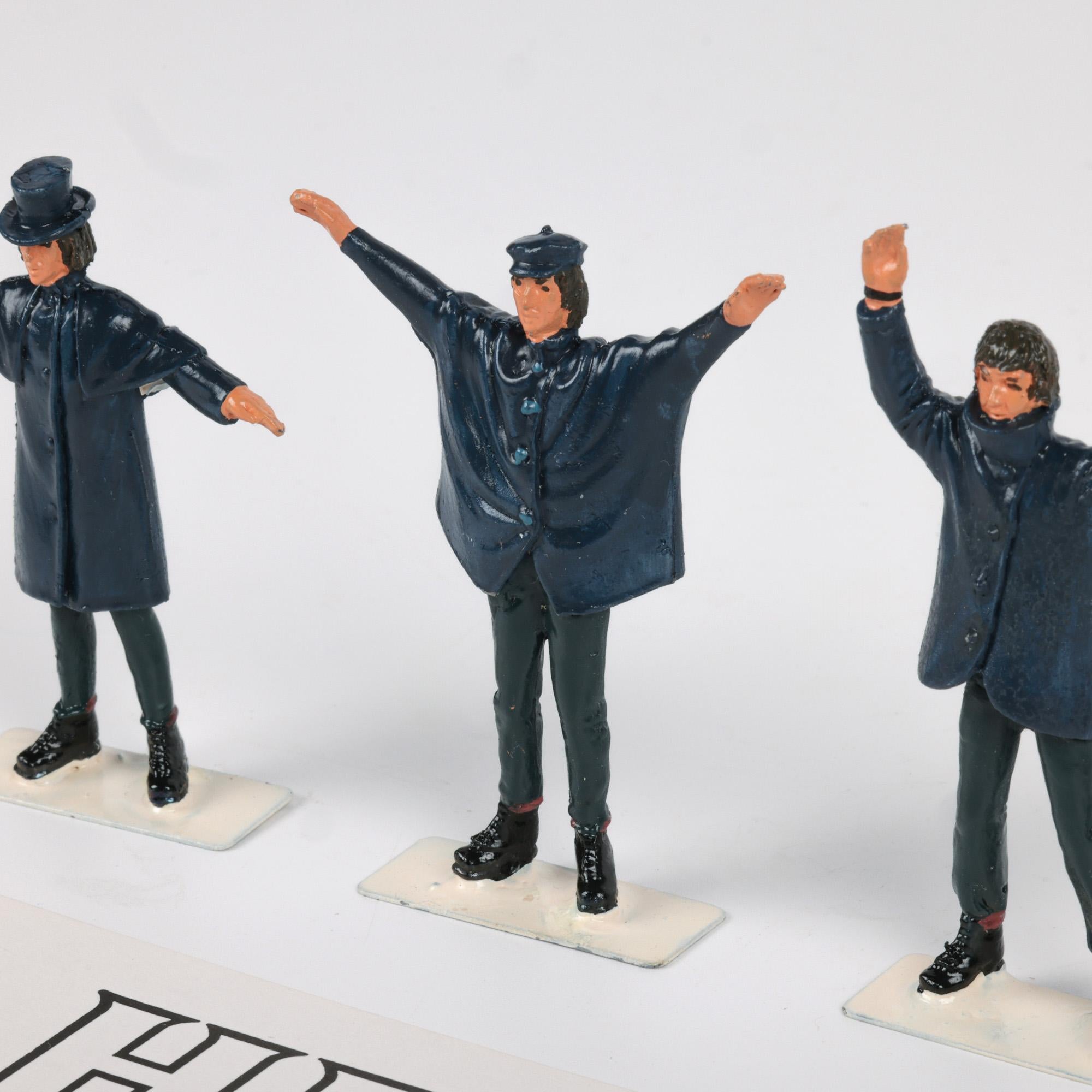 Little Lead Soldiers Beatles Help! Original Boxed Set Figures 1965 8