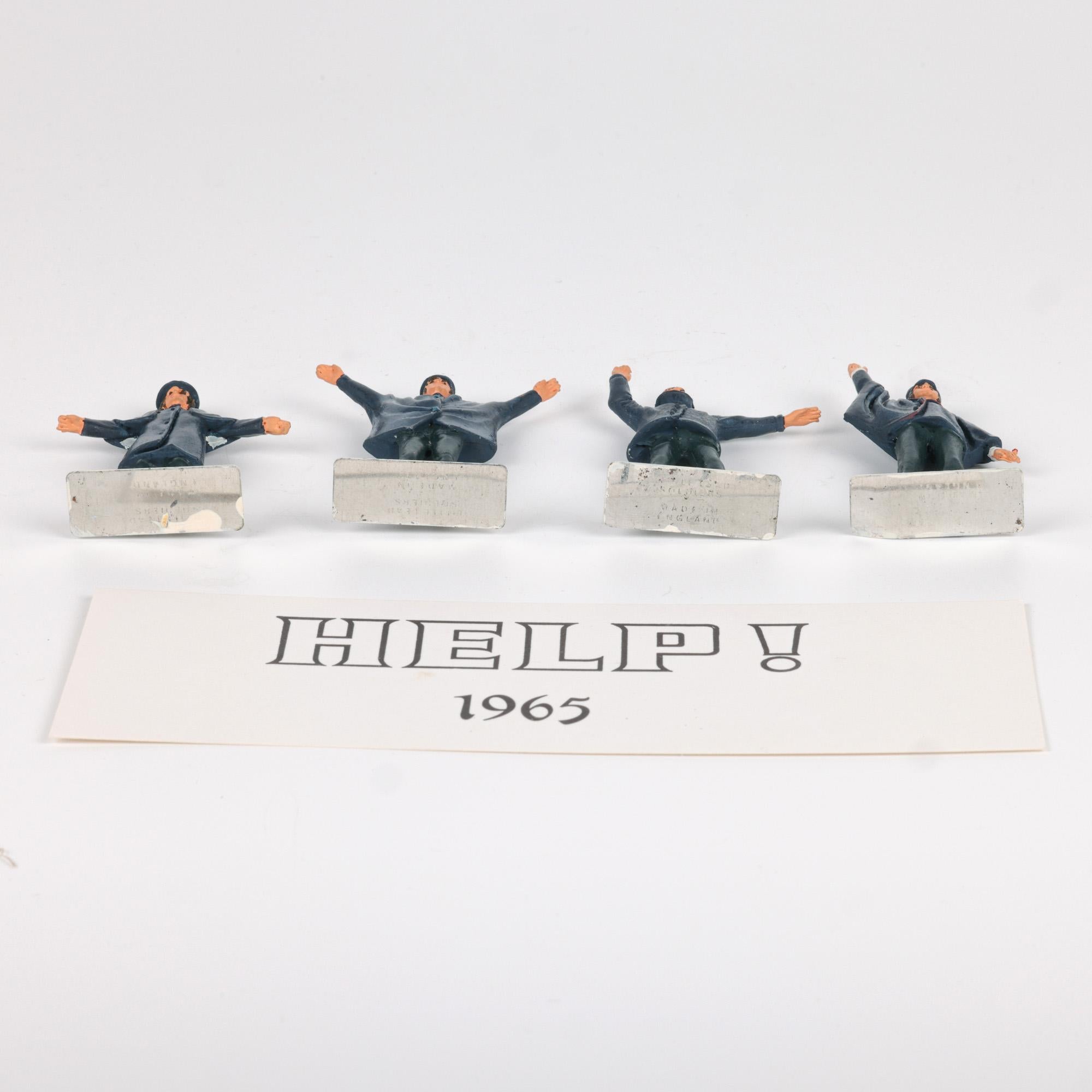 Little Lead Soldiers Beatles Help! Original Boxed Set Figures 1965 9