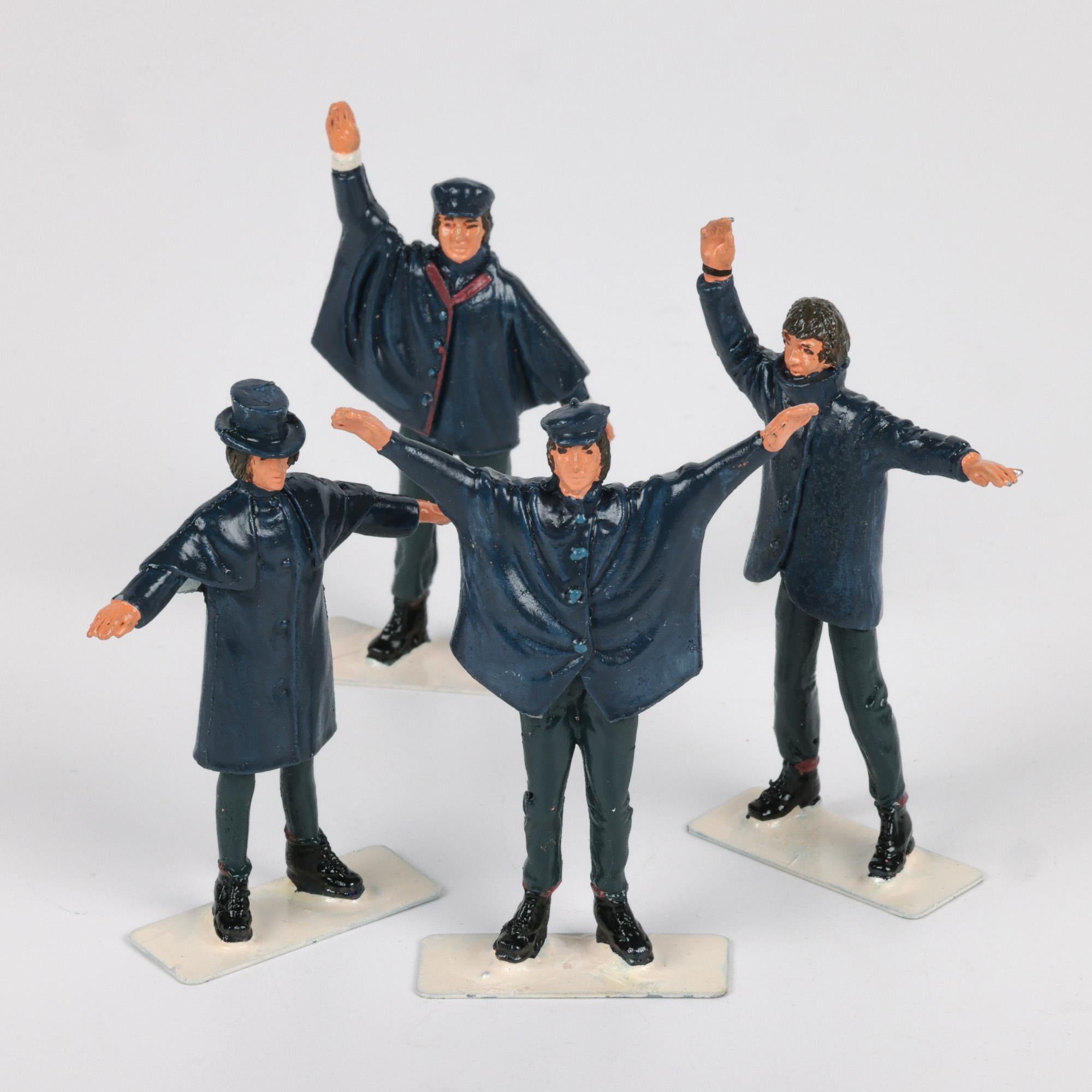 Little Lead Soldiers Beatles Help! Original Boxed Set Figures 1965 12