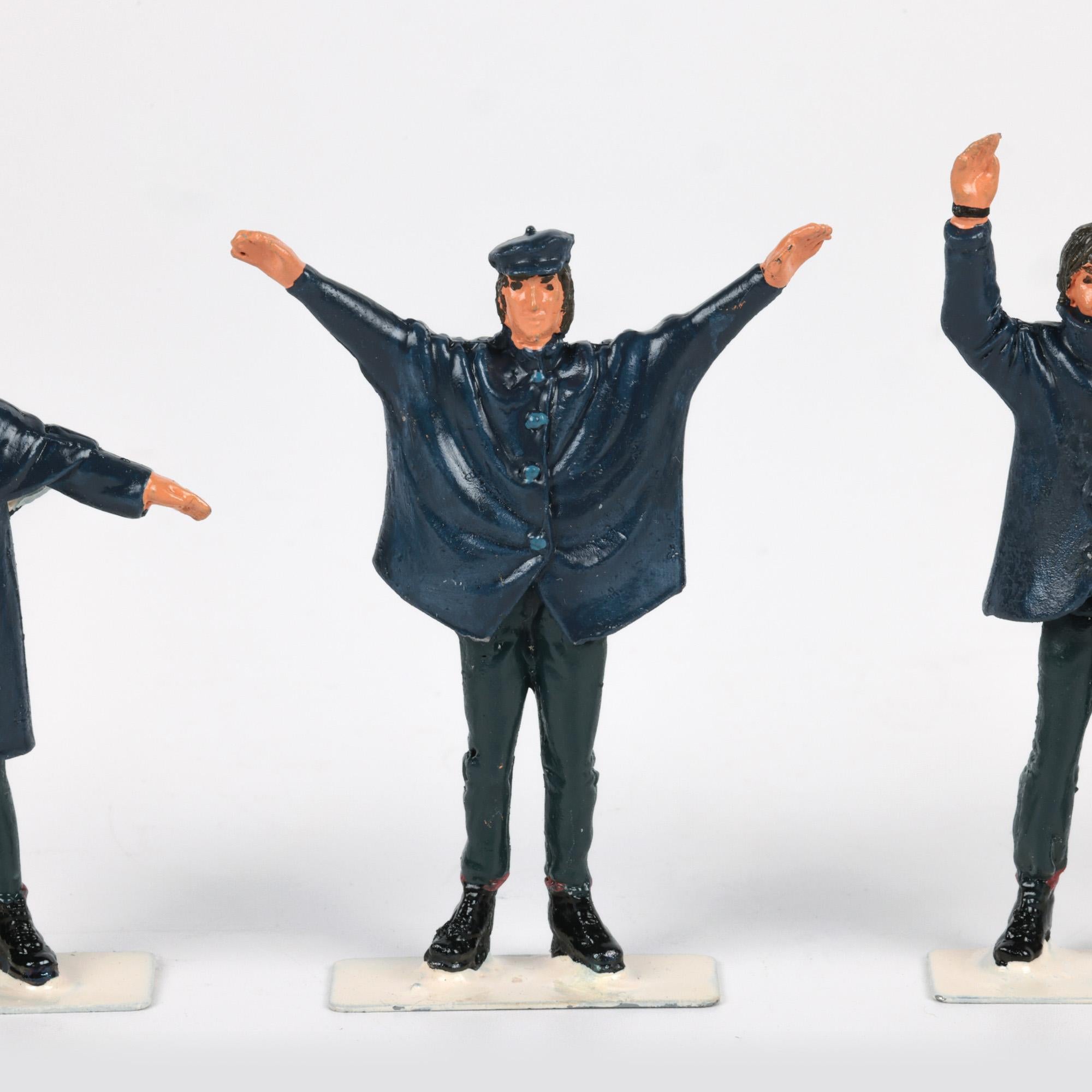 Little Lead Soldiers Beatles Help! Original Boxed Set Figures 1965 1