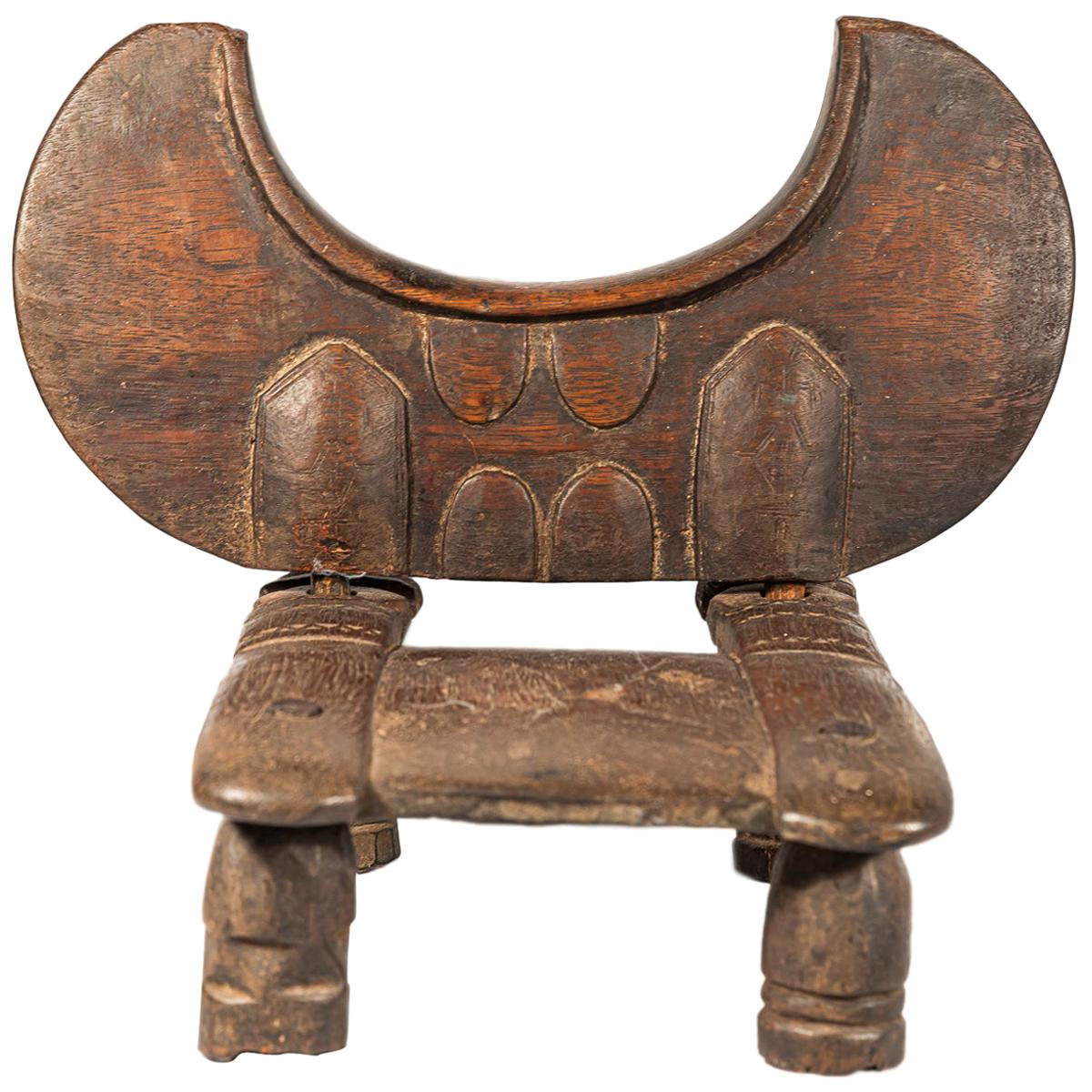 Little Mendé Chair, Sierra Leone, Early 20th Century