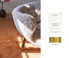 Little Petra Limited Edition, in Sheepskin Moonlight & Walnut for &tradition