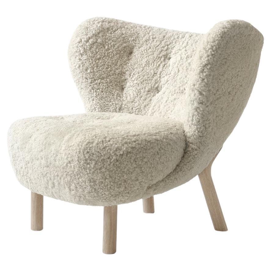 Little Petra VB1, in Sheepskin Moonlight & Oak by Viggo Boesen for &Tradition