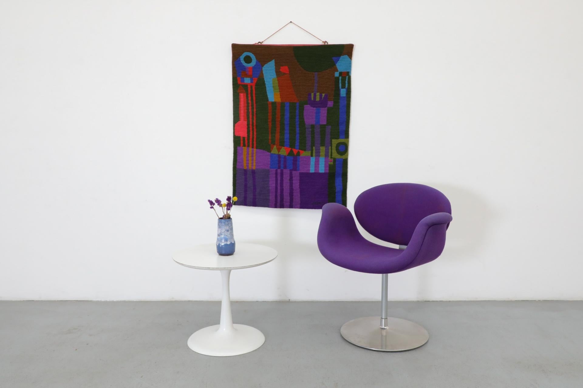 Mignonne chaise Tulipe du milieu du siècle par Pierre Paulin pour Artifort. Ce 