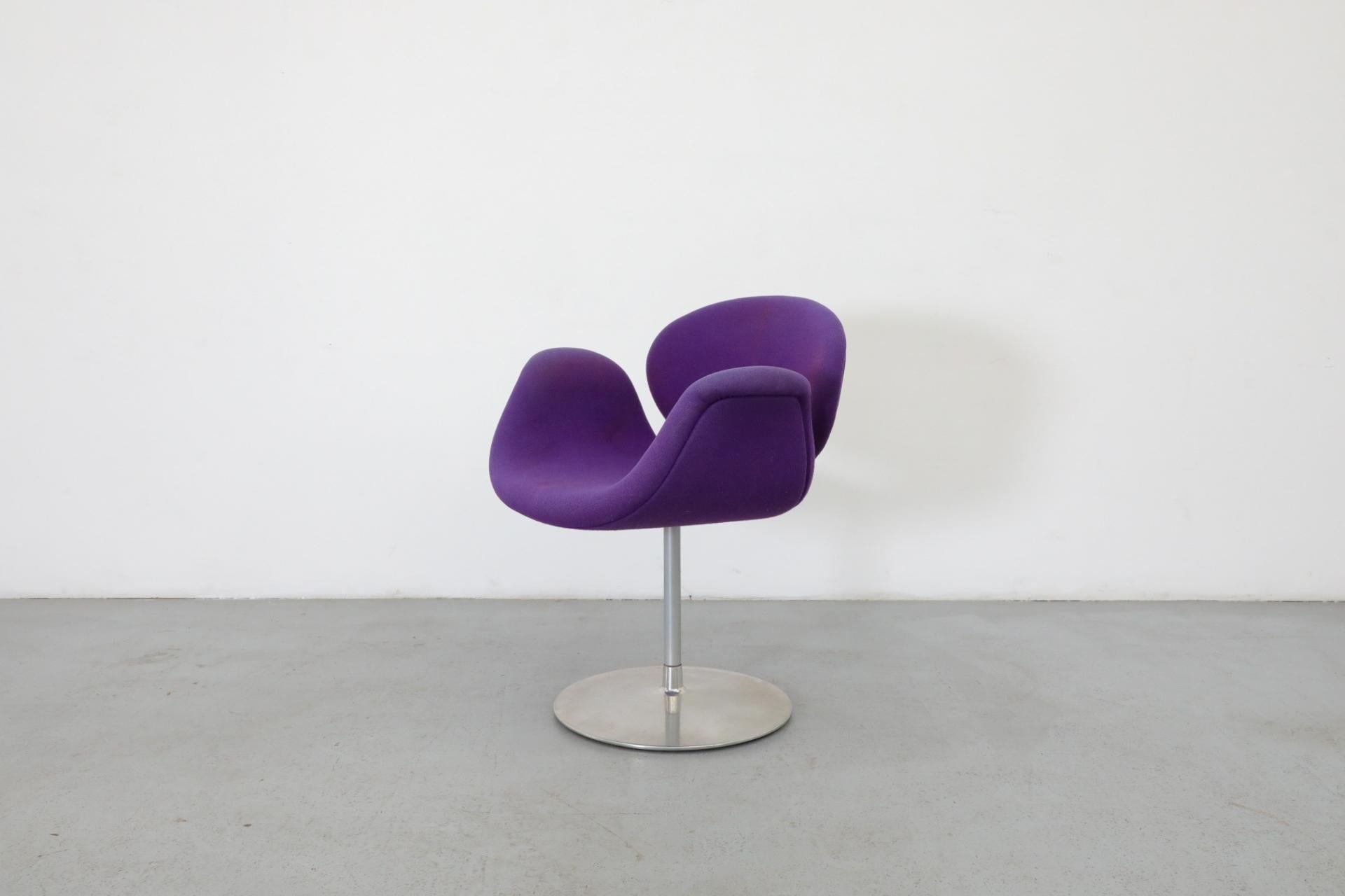 Néerlandais Petite chaise tulipe de Pierre Paulin, modèle F16 pour Artifort, 1965 en vente