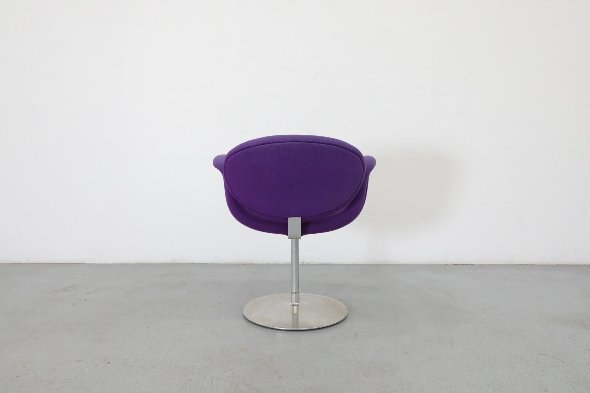 Tissu d'ameublement Petite chaise tulipe de Pierre Paulin, modèle F16 pour Artifort, 1965 en vente