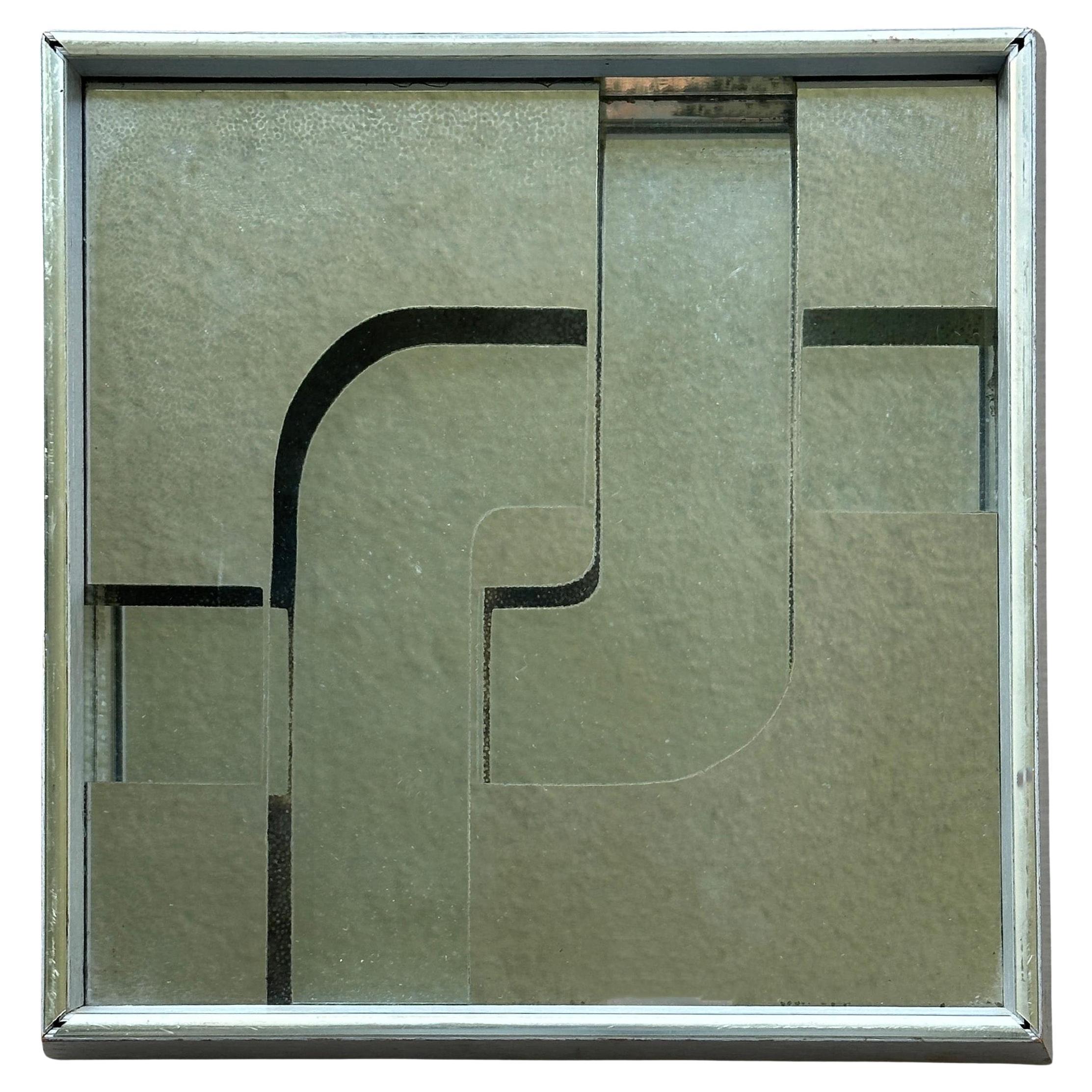 Little Pop Art Mirror in the style of Verner Panton For Sale
