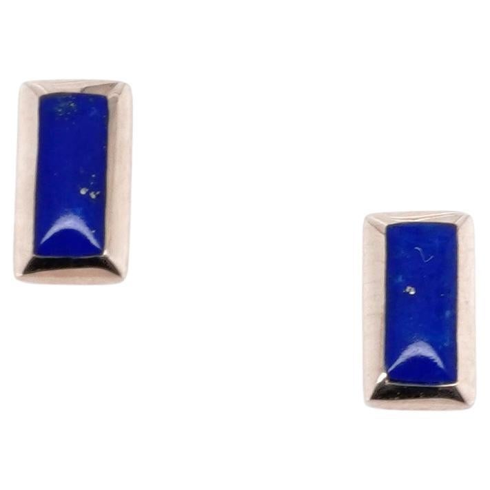 lapis lazuli earrings studs