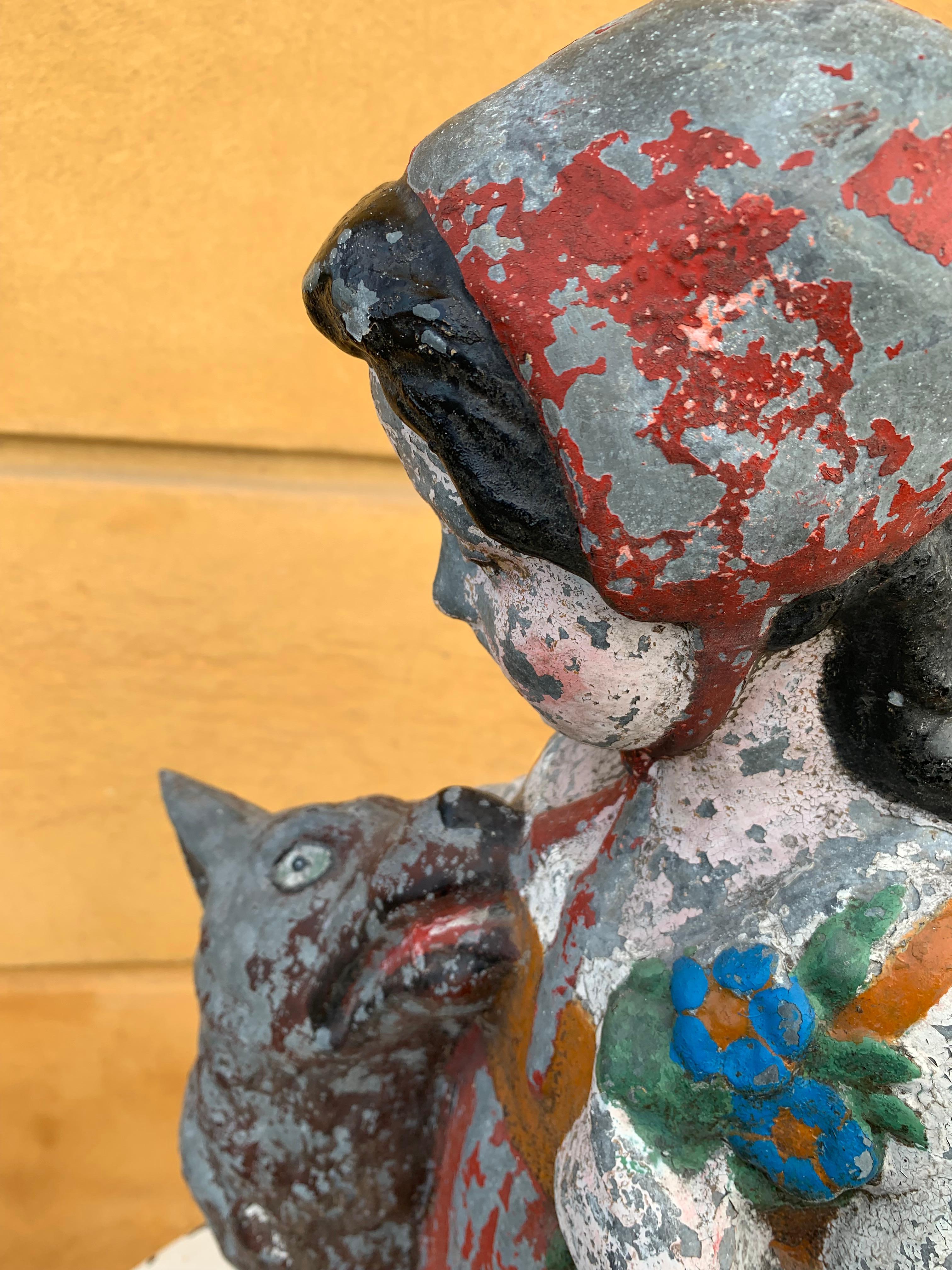 Little Red Riding Hood - Garden Statue 5