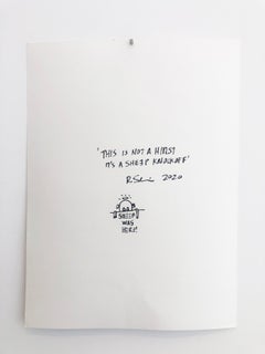 It's a Knockoff - Damien Hirst  acrylic on paper