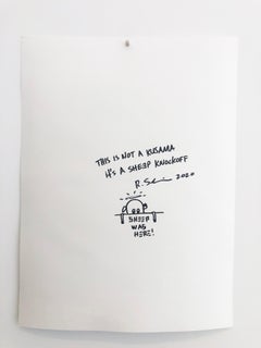 It's a Knockoff - Kusama   acrylic on paper