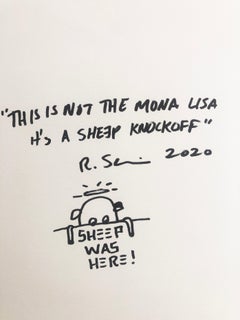 It's a Knockoff - Mona Lisa   acrylic on paper