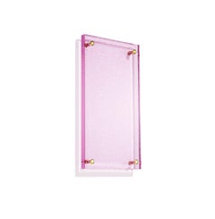 Little Rock Art Yellow, Hand-Sculpted Contemporary Crystal