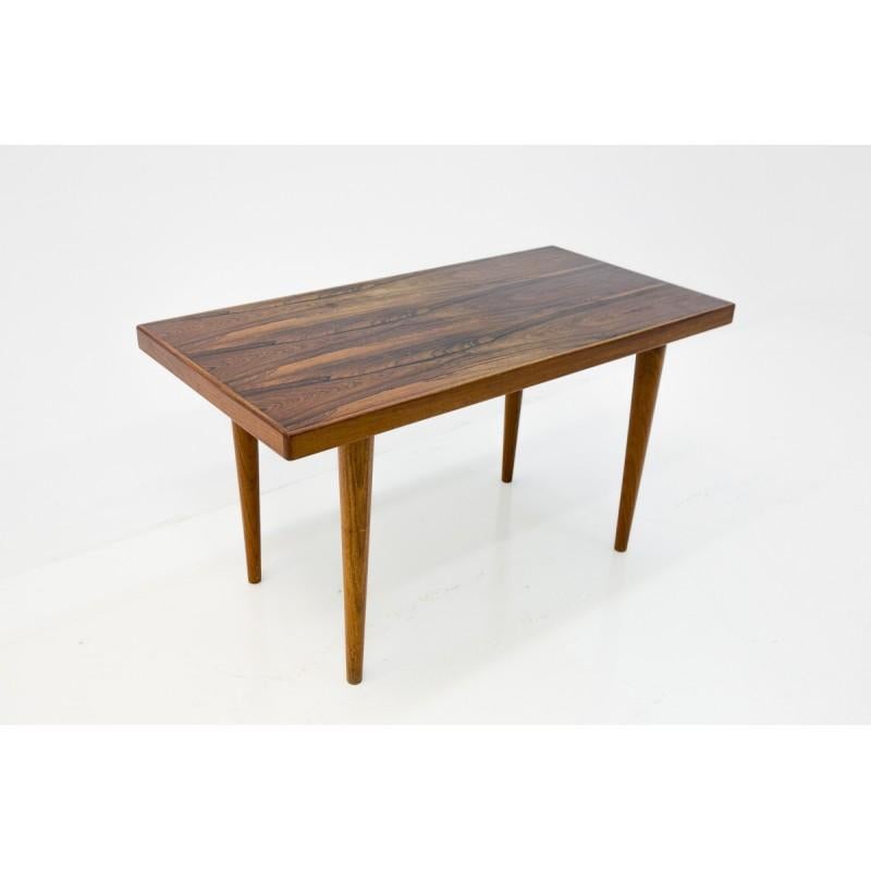 Late 20th Century Little Rosewood Coffee Table, Scandinavian Modern, 1970s For Sale