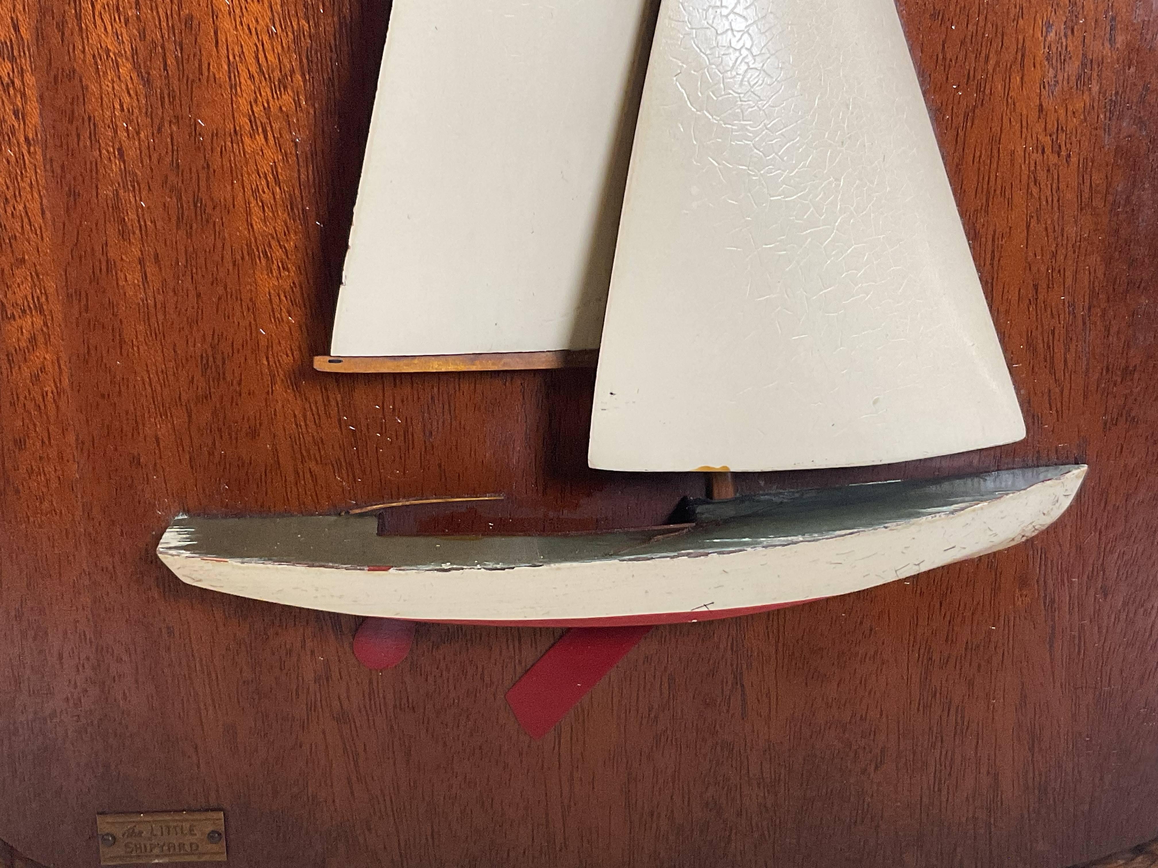Little Shipyards Model of N Class Sailboat 1