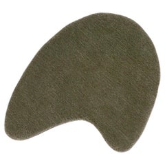 'Little Stone 8' Grey/Green Hand-Tufted Wool Rug by Nanimarquina