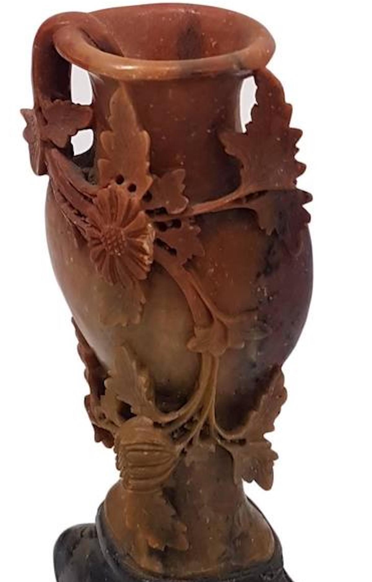 Little Stone Amphora, China, 1930 In Good Condition In Roma, IT
