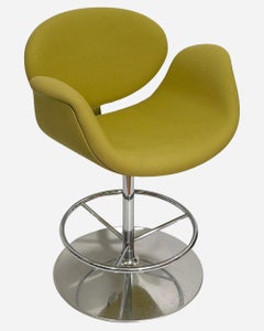"Little Tulip" swivel chair with footrest, Pierre Paulin, Netherlands circa 1960