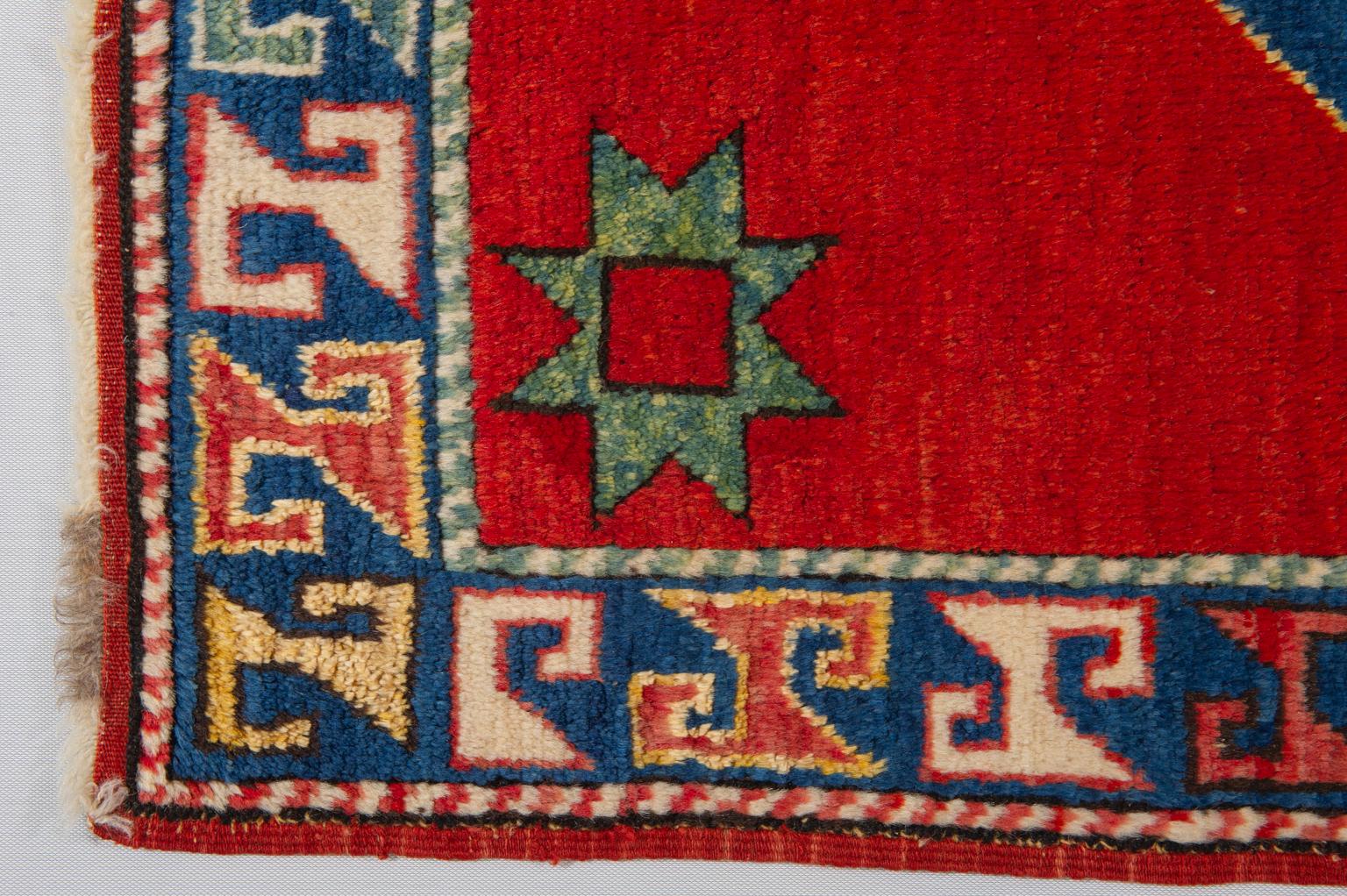 Hand-Knotted Little Vintage Anatolia Carpet For Sale