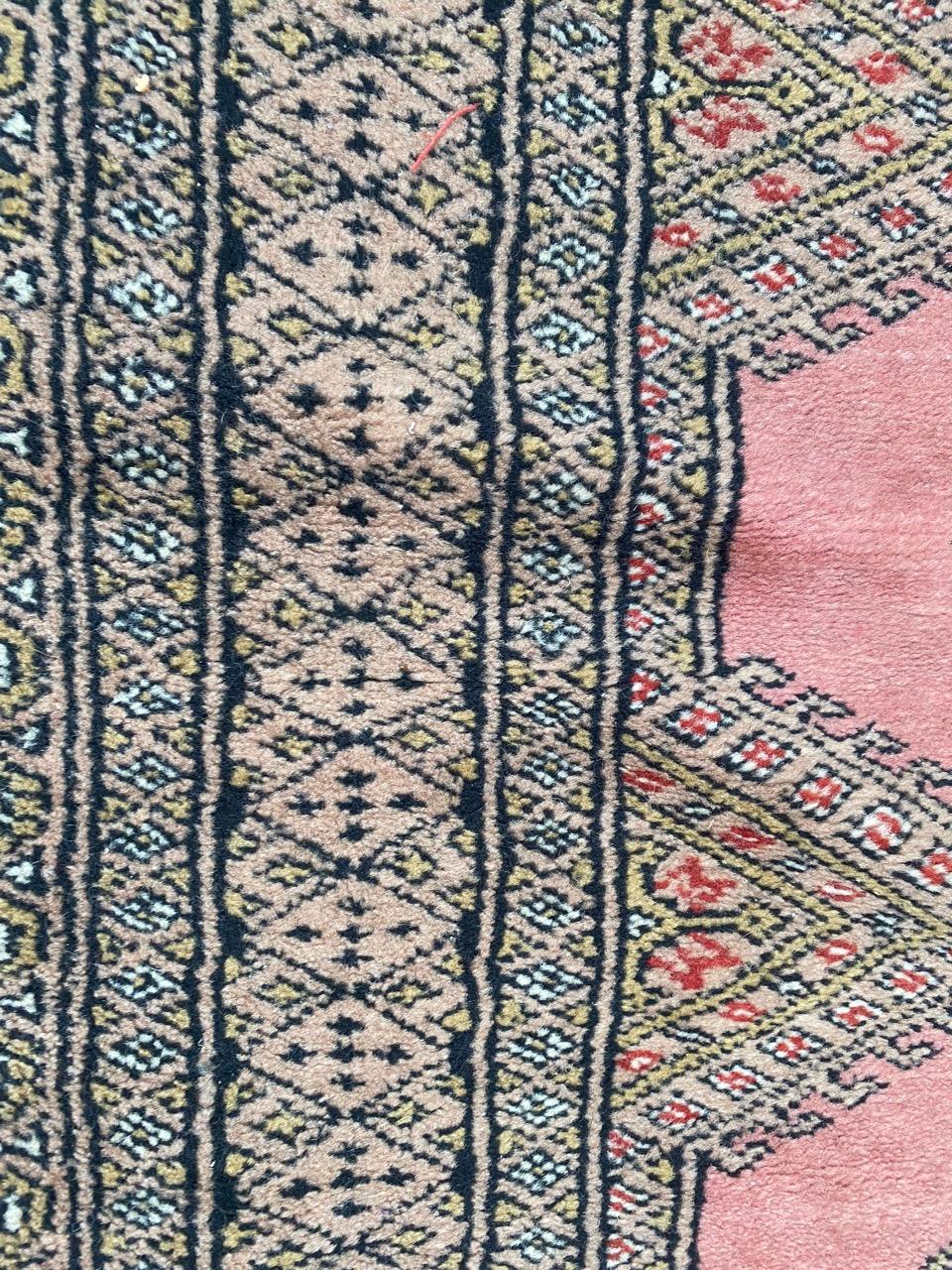 Pakistanischer Vintage-Teppich im Vintage-Stil (20. Jahrhundert)