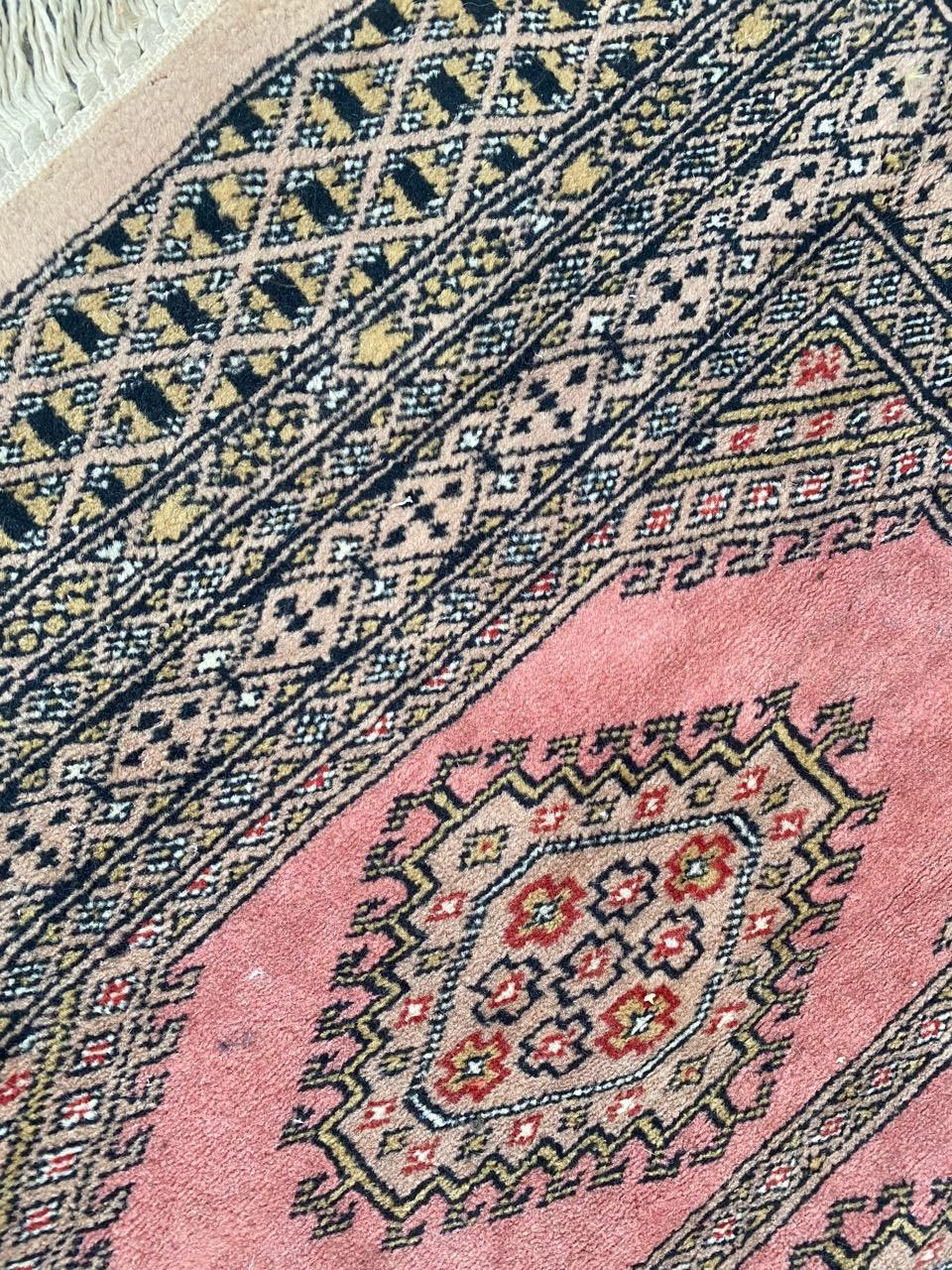 Pakistanischer Vintage-Teppich im Vintage-Stil (Wolle)