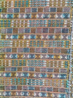 Tappeto tessuto marocchino tribale vintage Little di Bobyrug