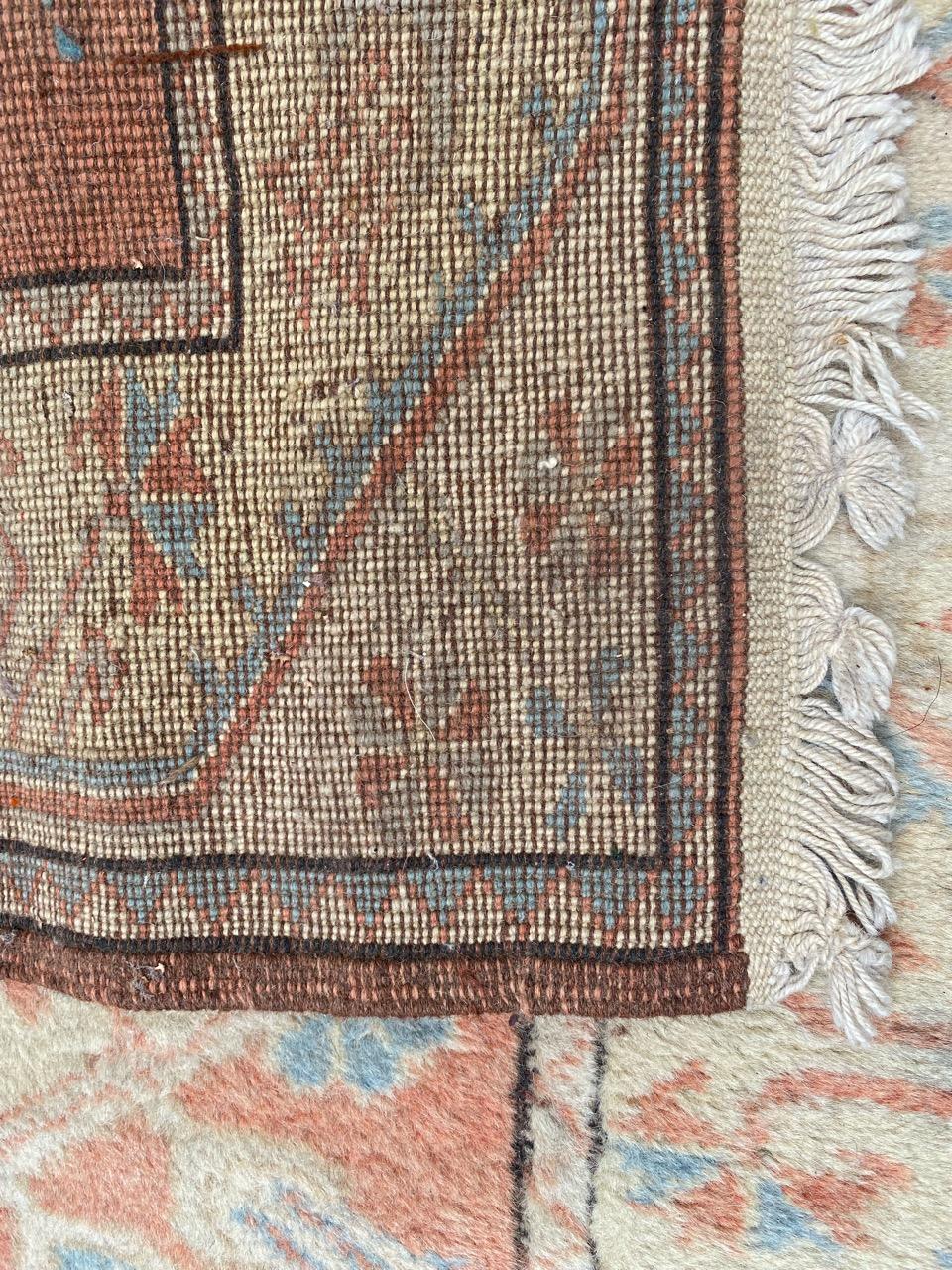 Bobyrug’s Little vintage Turkish Kars rug  For Sale 8