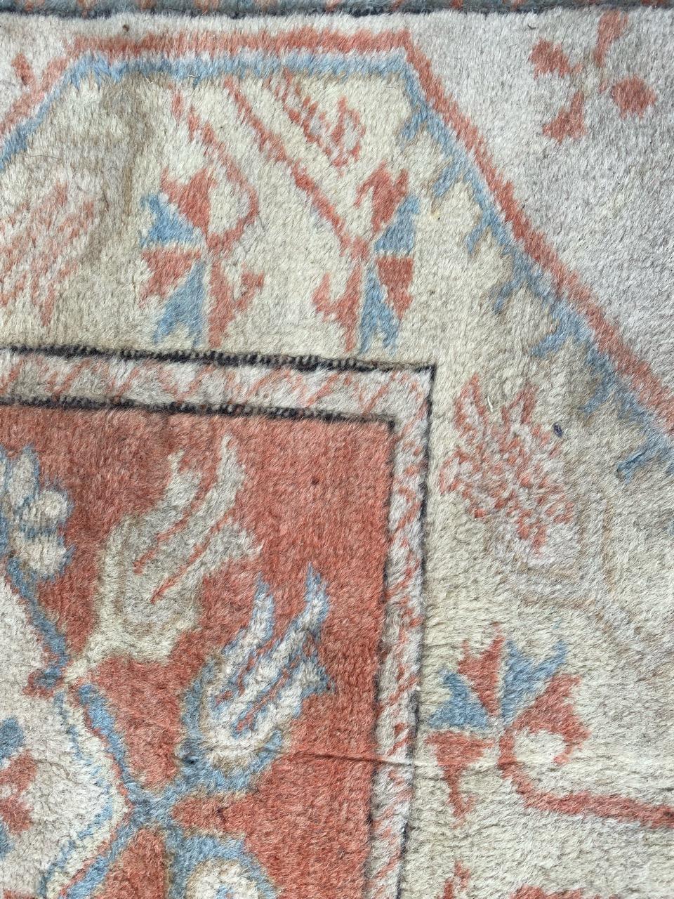 Le petit tapis turc vintage de Kars de Bobyrug Bon état - En vente à Saint Ouen, FR